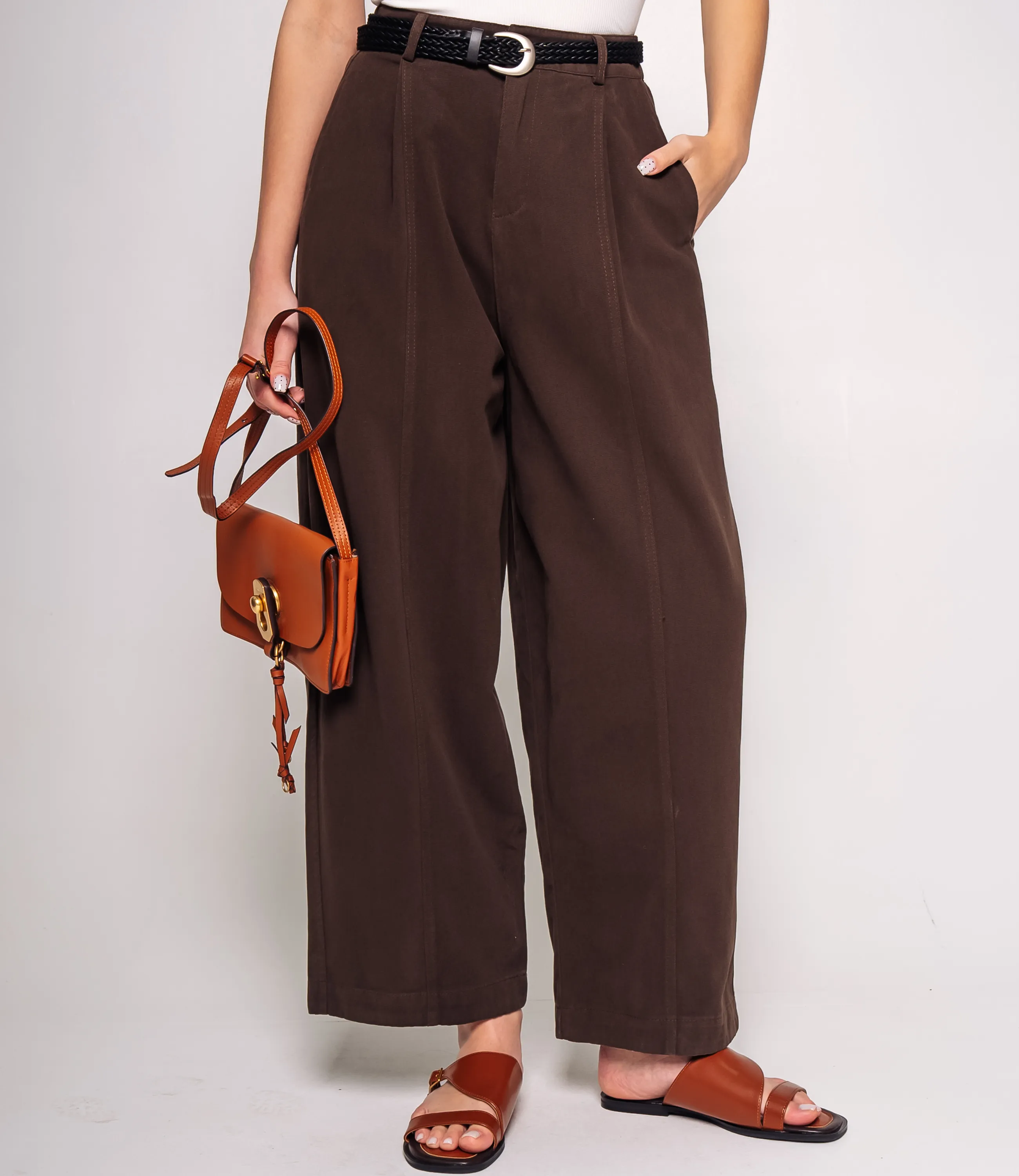 Брюки #КТ6618 (2), шоколадный - фото 2