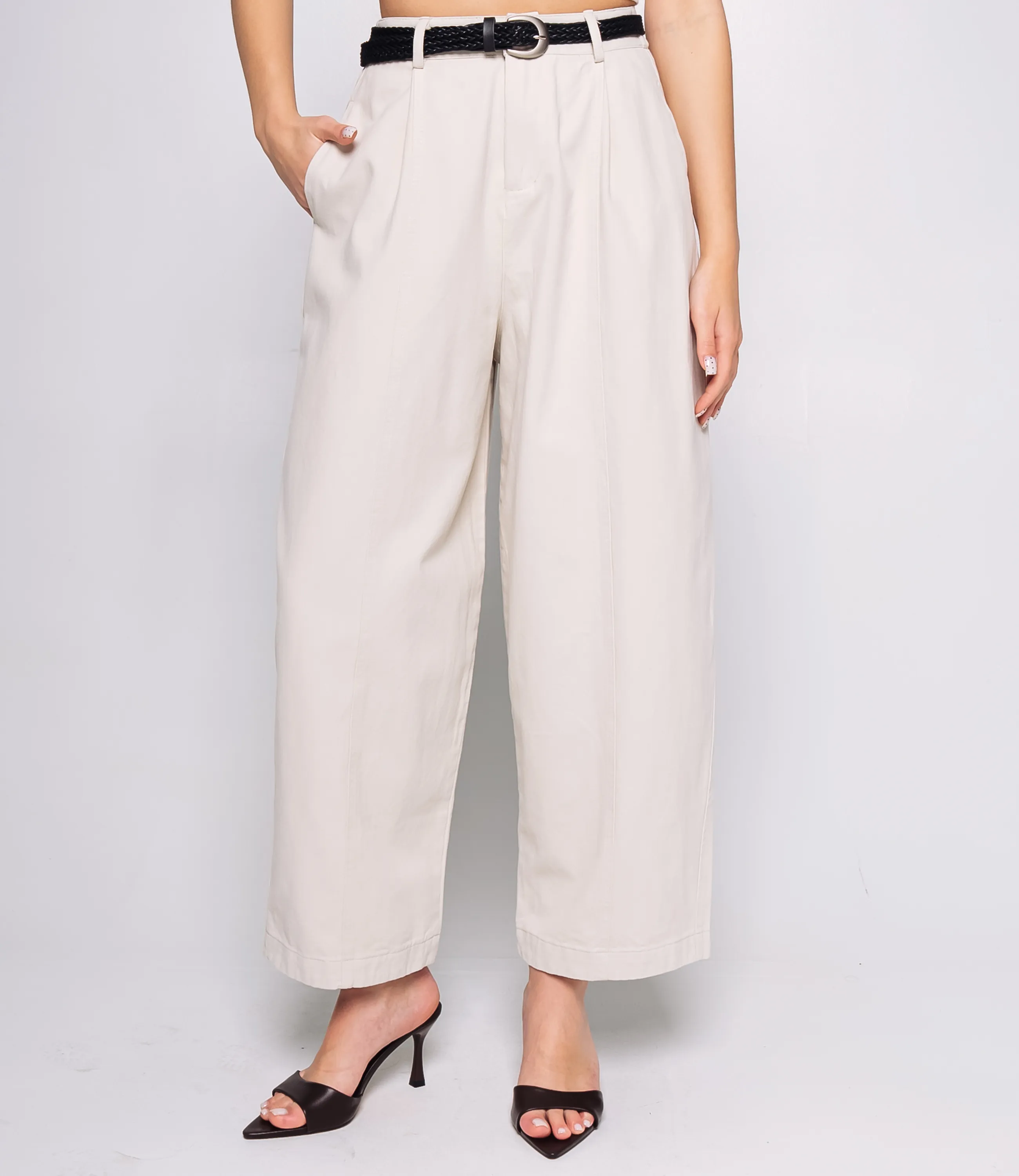 Брюки #КТ6618 (2), светло-бежевый - фото 2