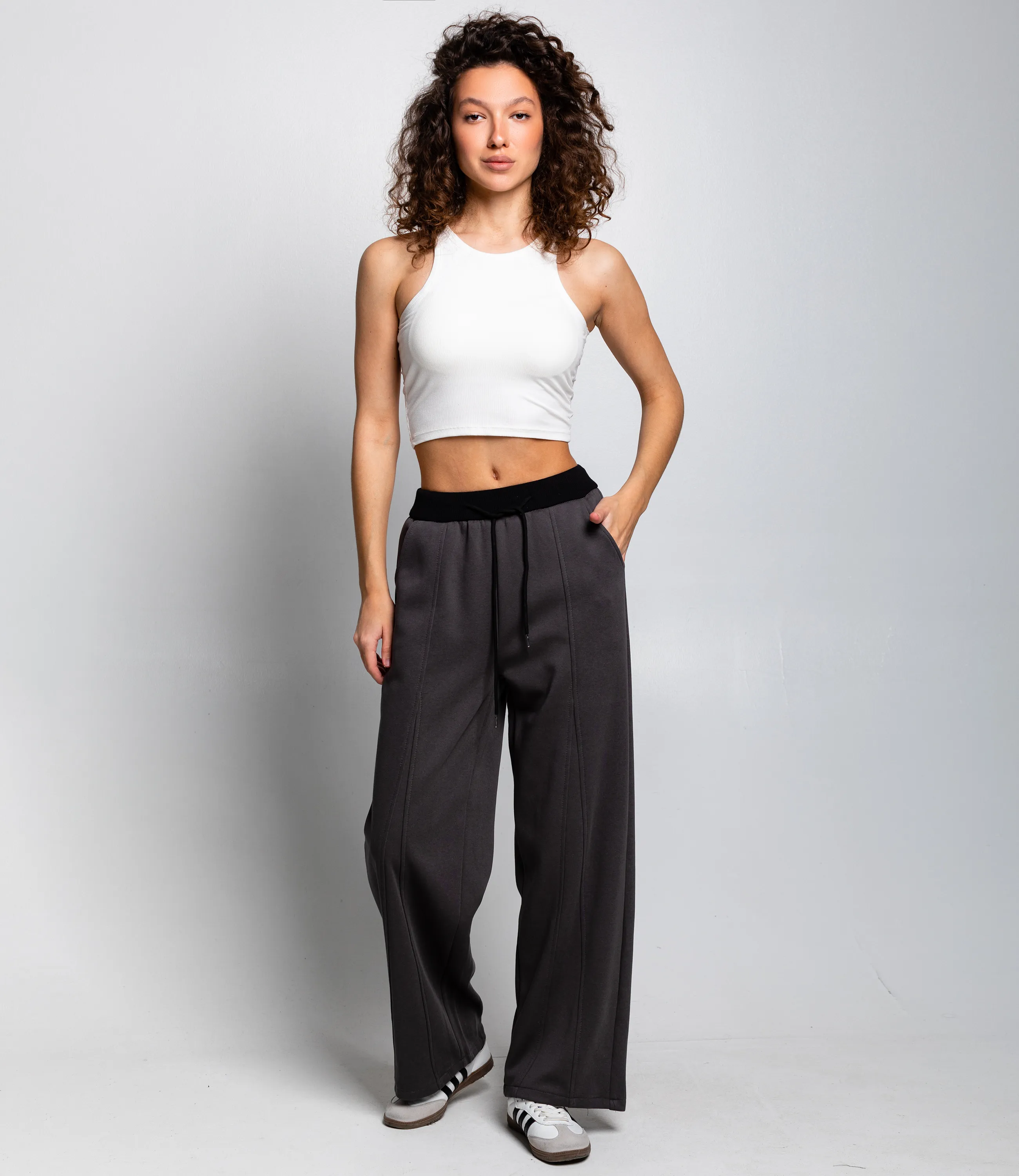 Спортивные брюки #КТ01 (14), графит - фото 1