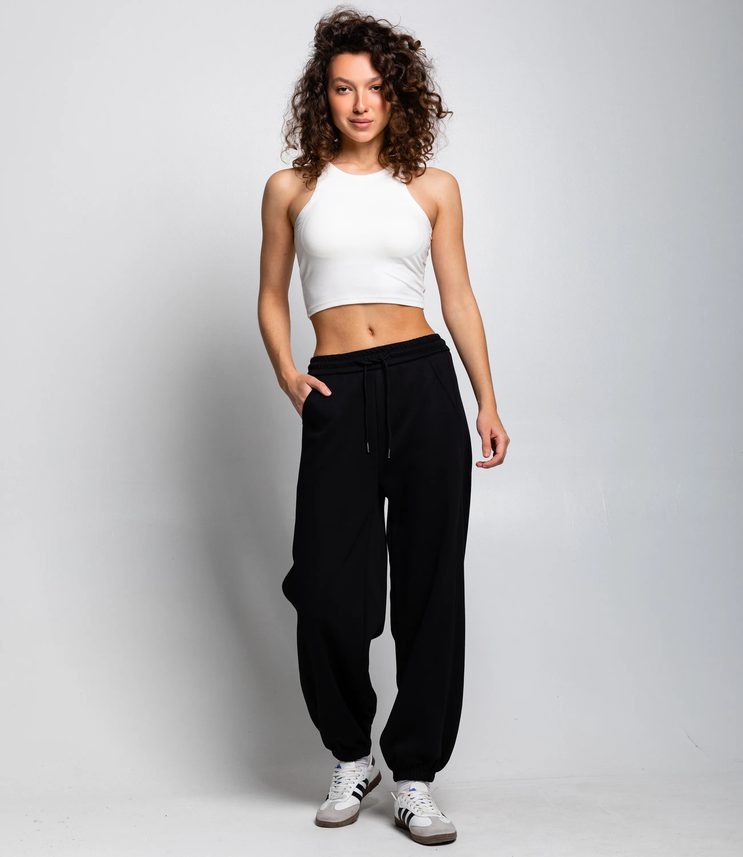 Спортивные брюки #КТ04 (2), чёрный - фото 1