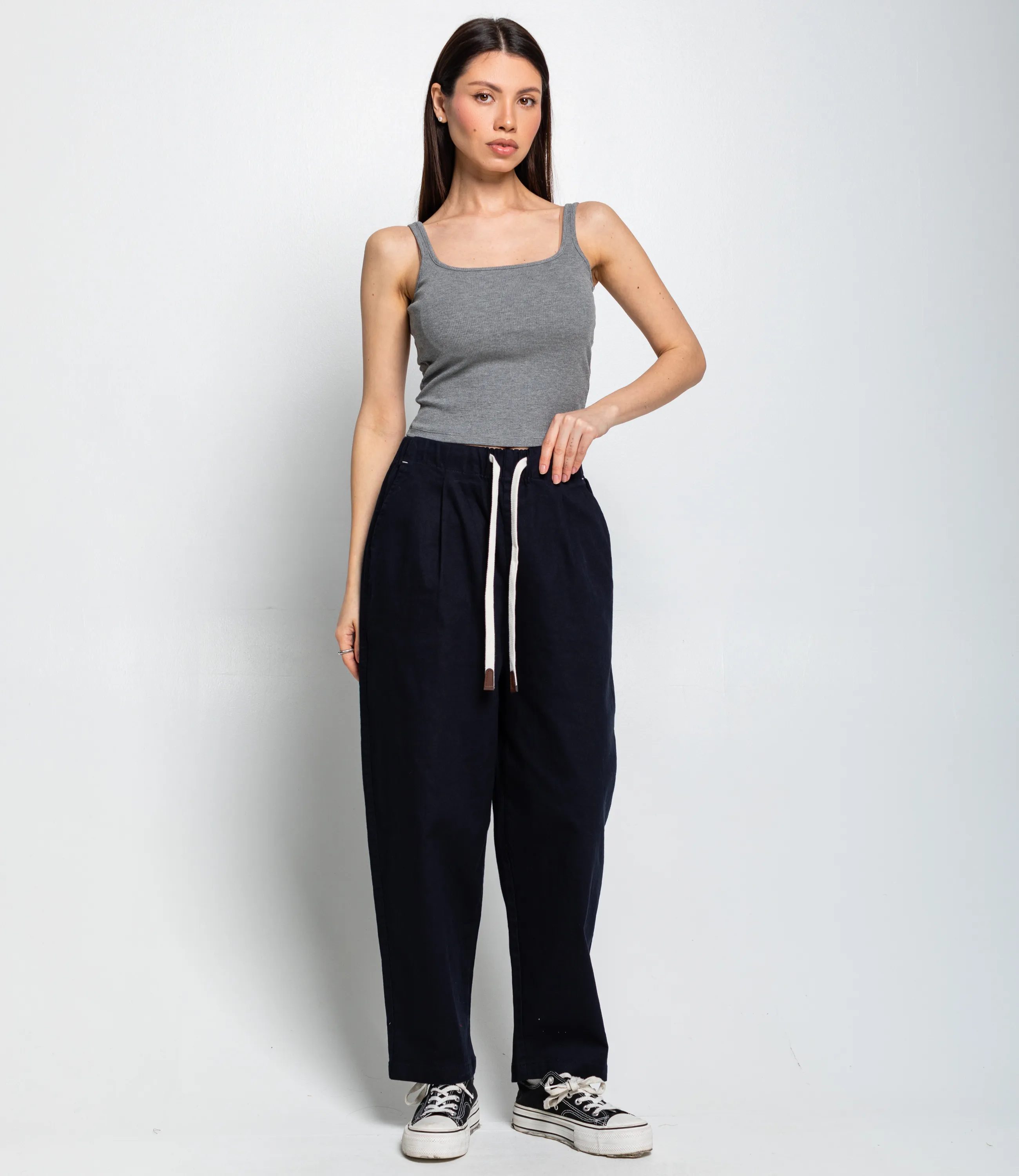 Брюки #КТ2556 (1), тёмно-синий - фото 1