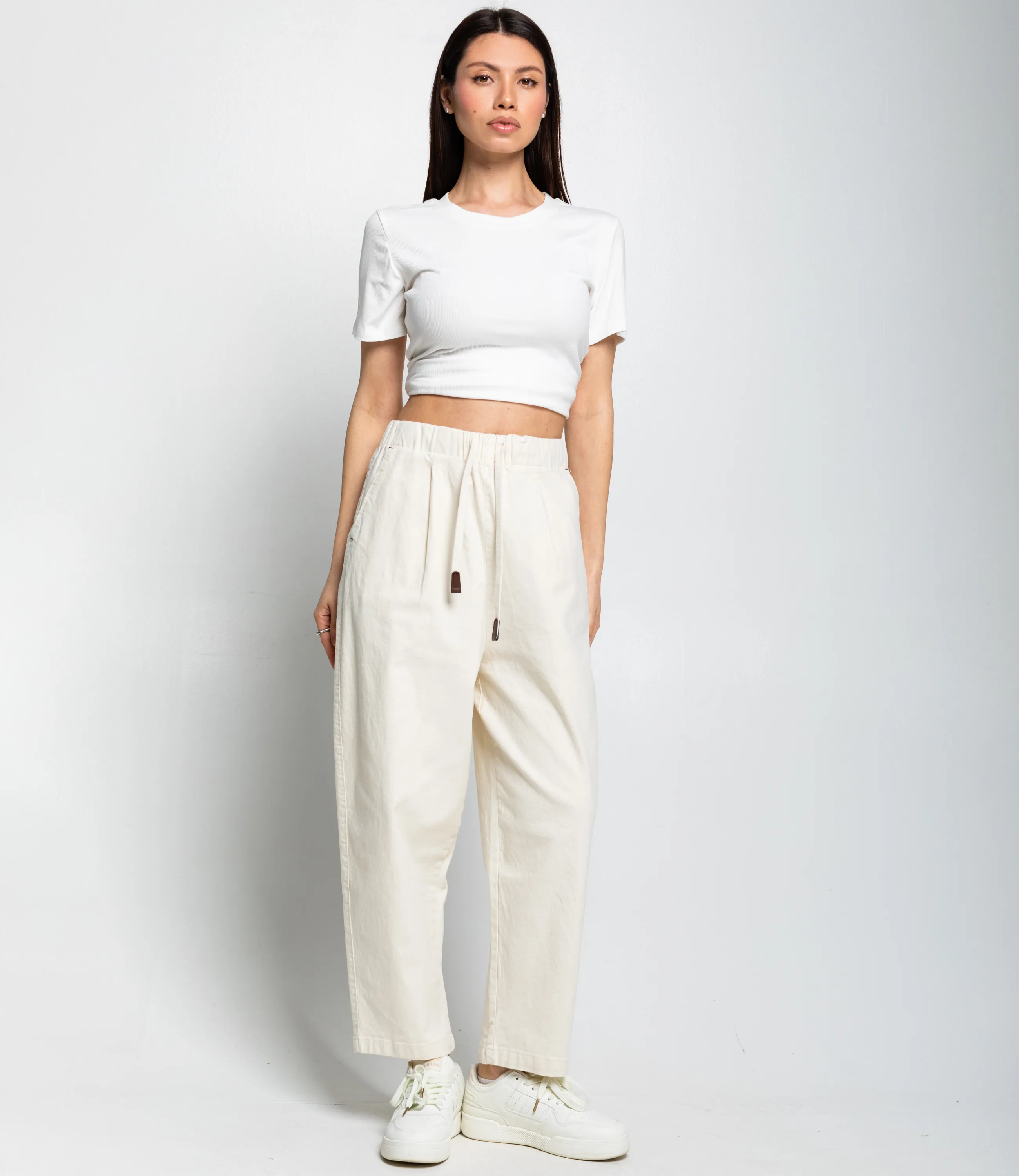 Брюки #КТ2556 (1), молочный - фото 1