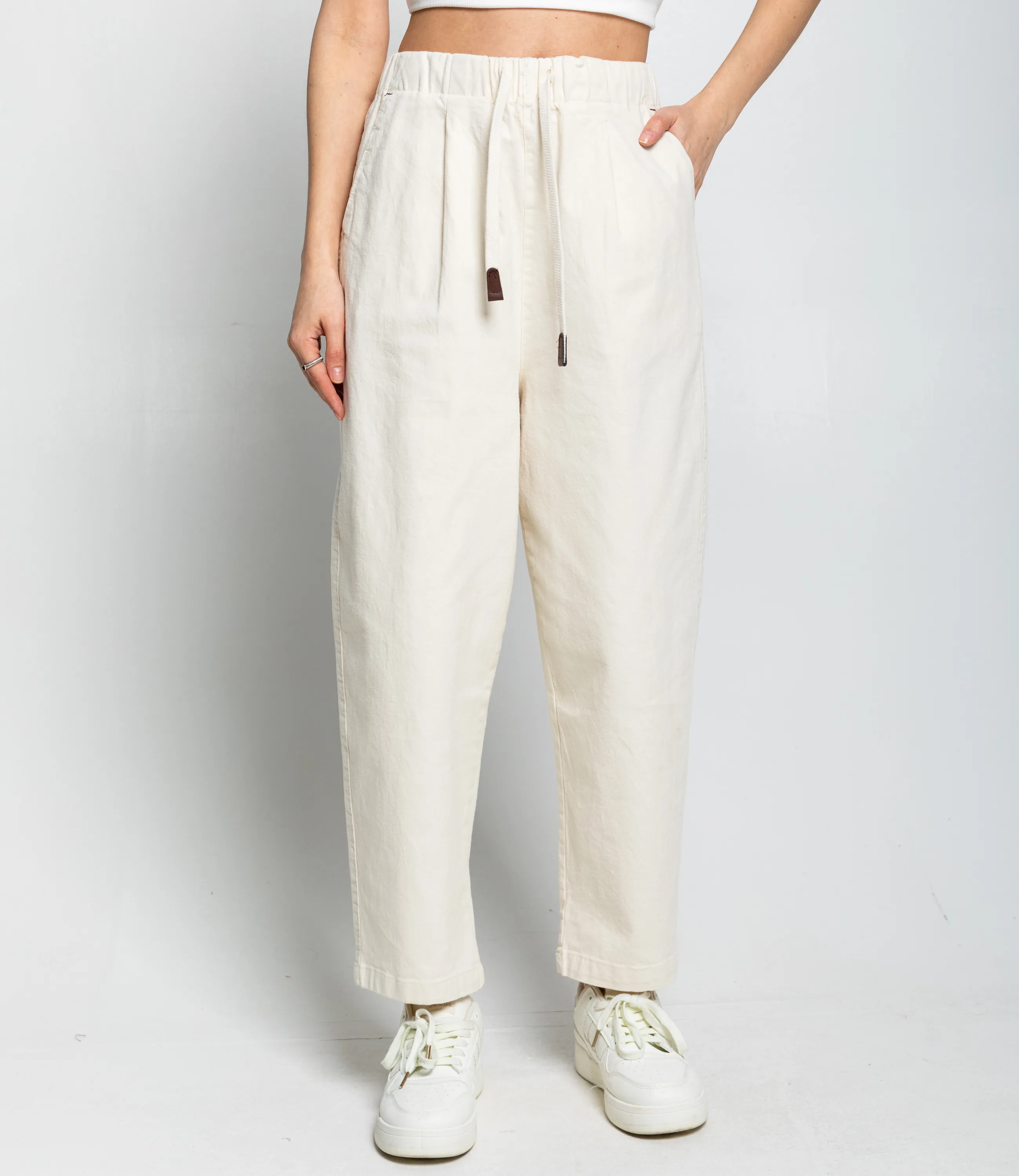 Брюки #КТ2556 (1), молочный - фото 2