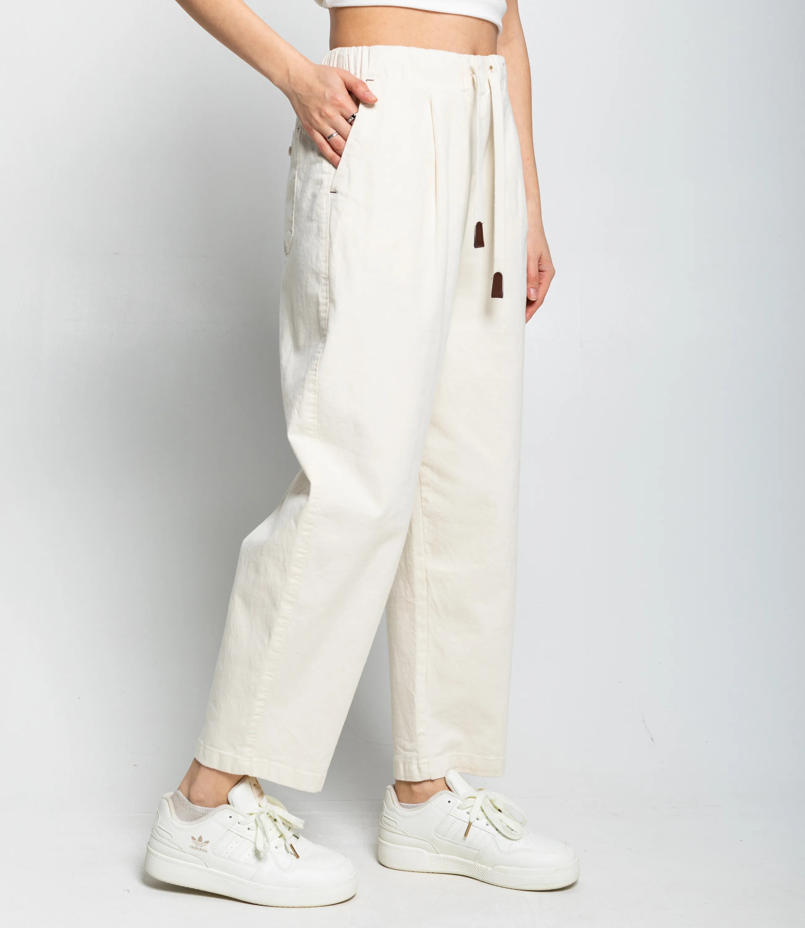 Брюки #КТ2556 (1), молочный - фото 3