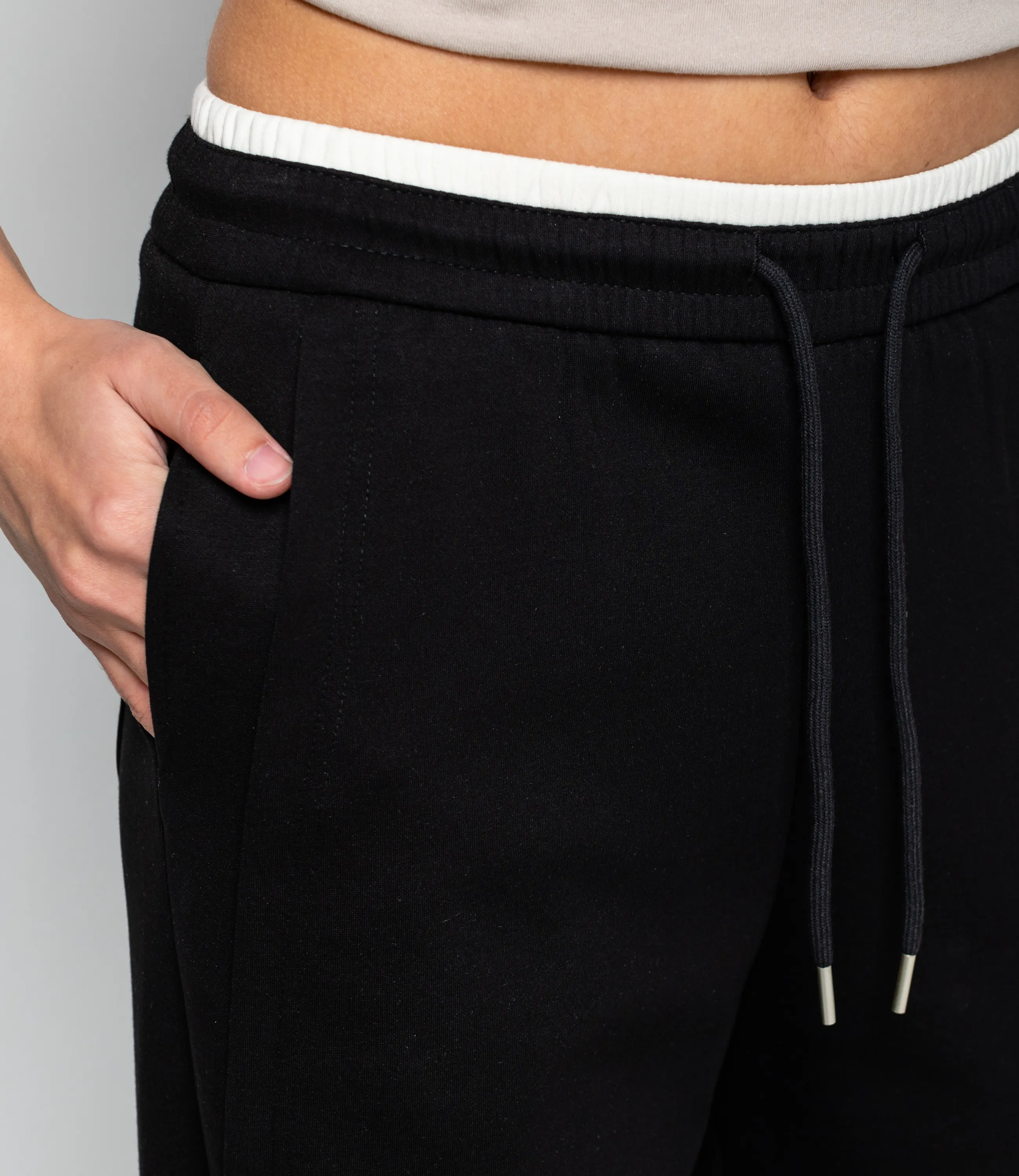 Спортивные брюки #КТ9925, чёрный - фото 5