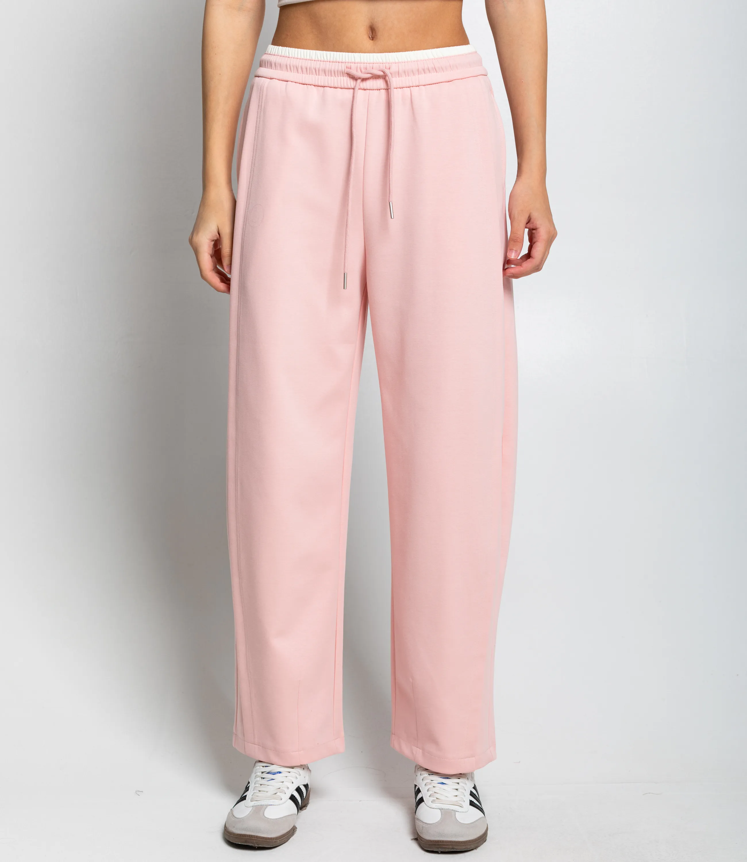 Спортивные брюки #КТ9925, пудровый - фото 2