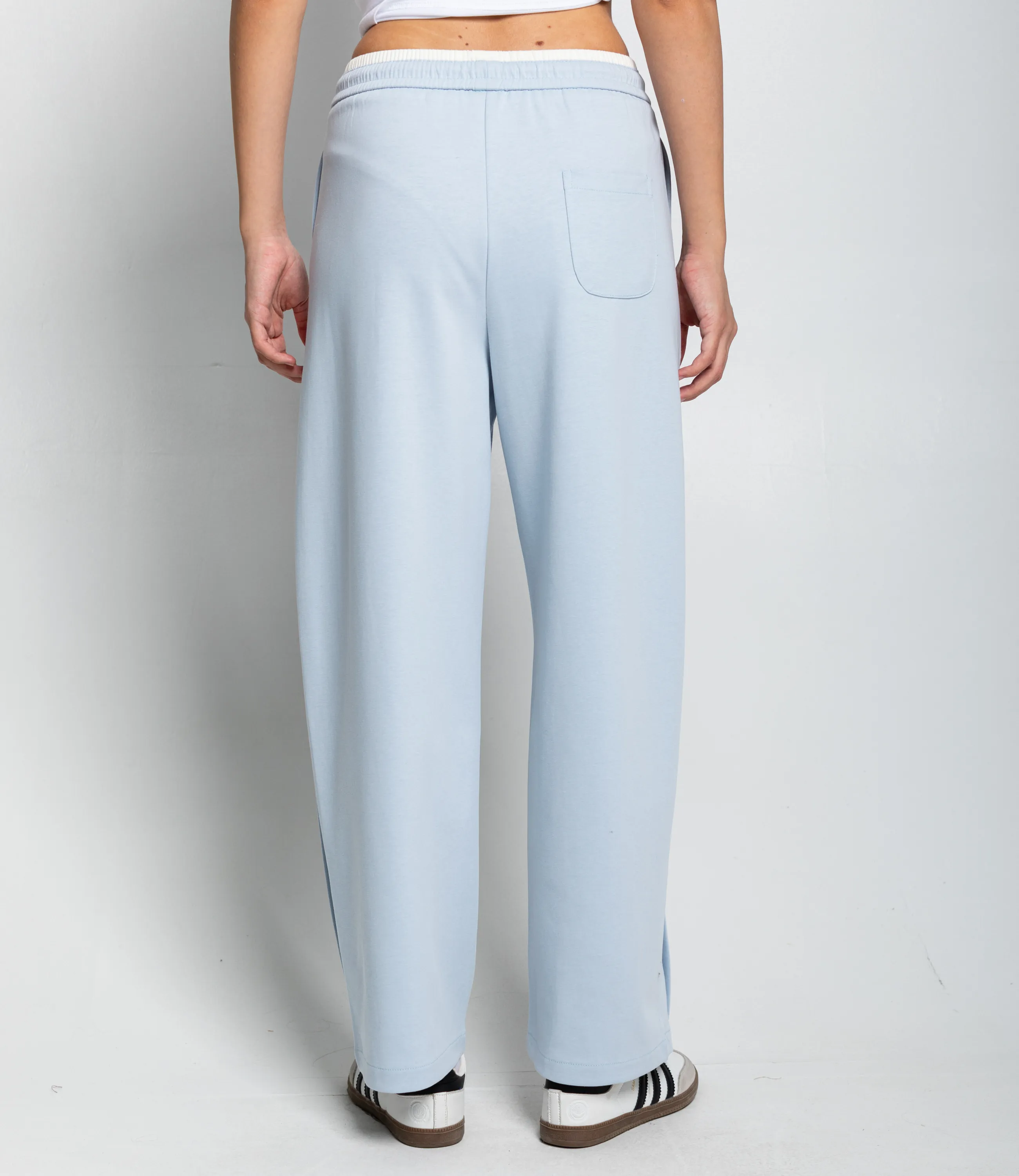 Спортивные брюки #КТ9925, голубой - фото 4