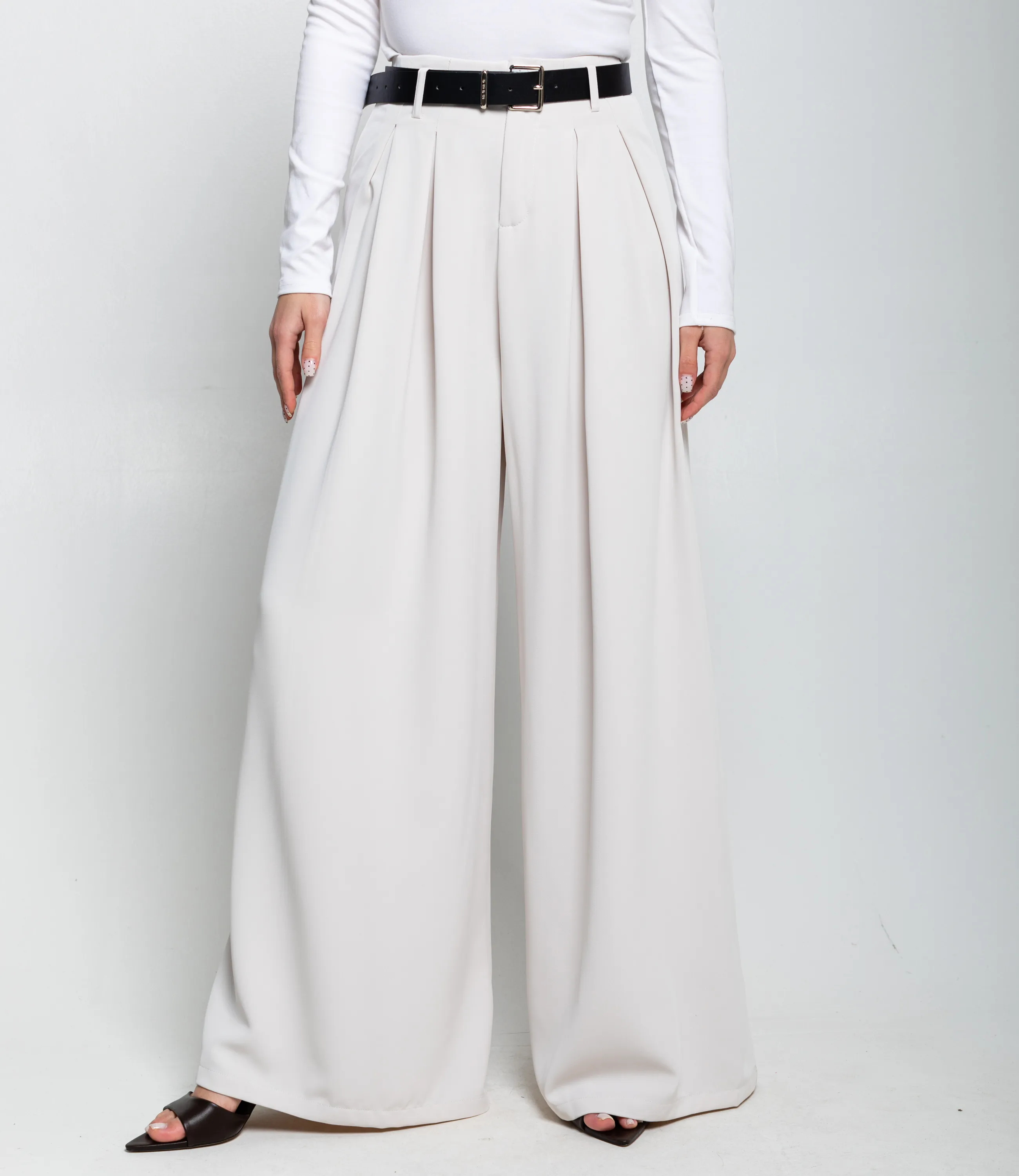 Брюки #КТ93 (4), слоновая кость - фото 2