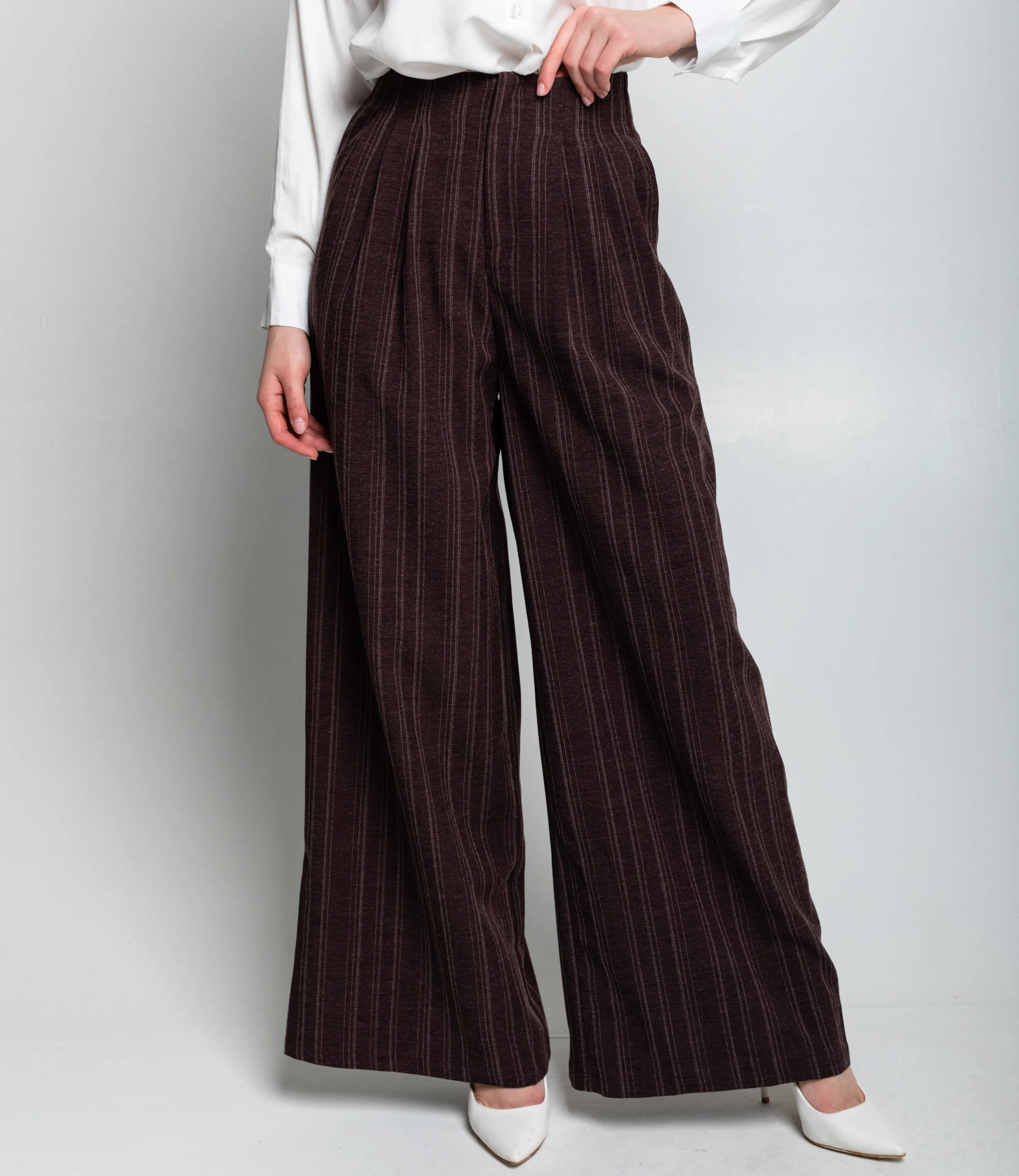 Брюки КТ66106, шоколадный - фото 2