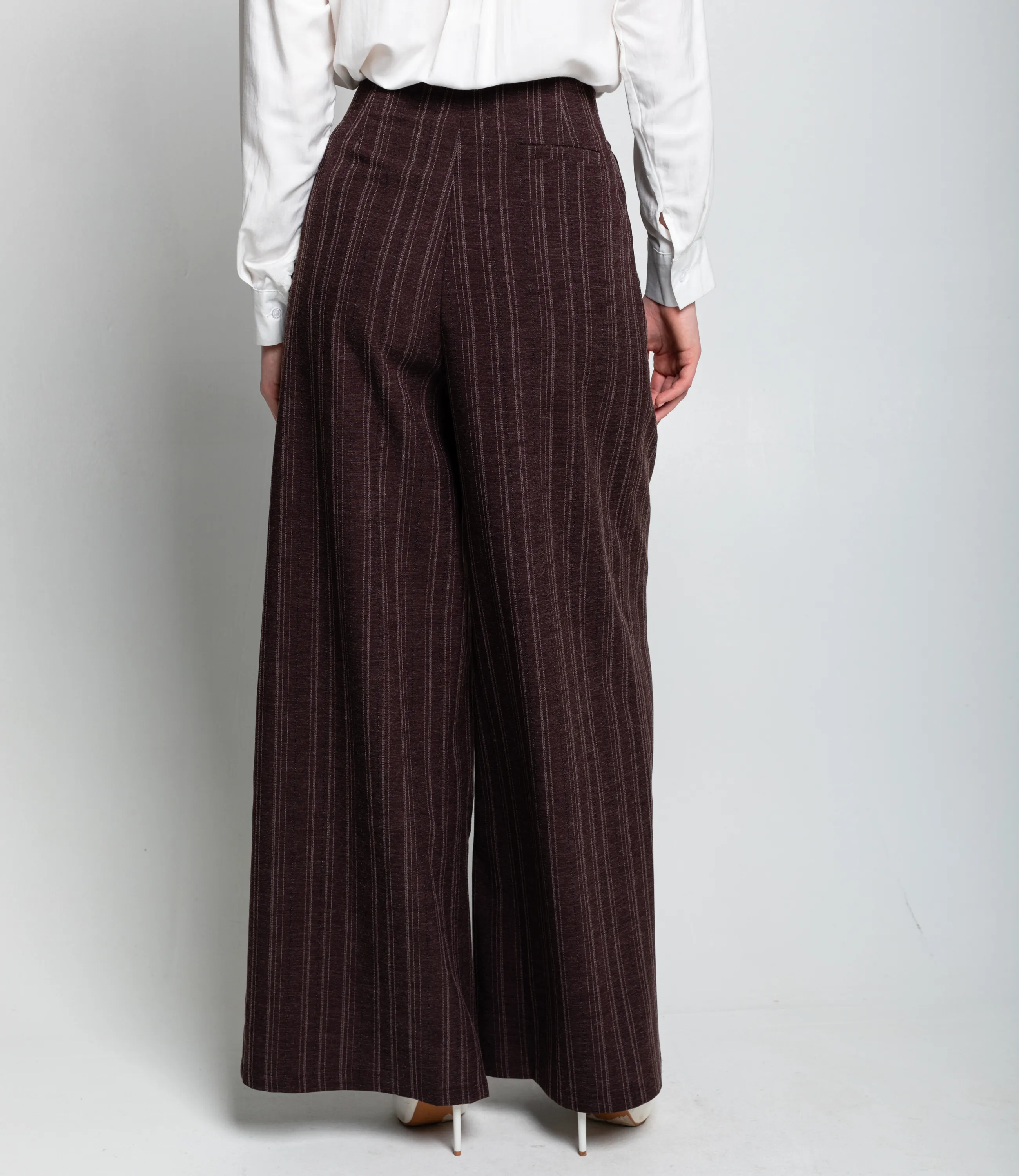 Брюки КТ66106, шоколадный - фото 4