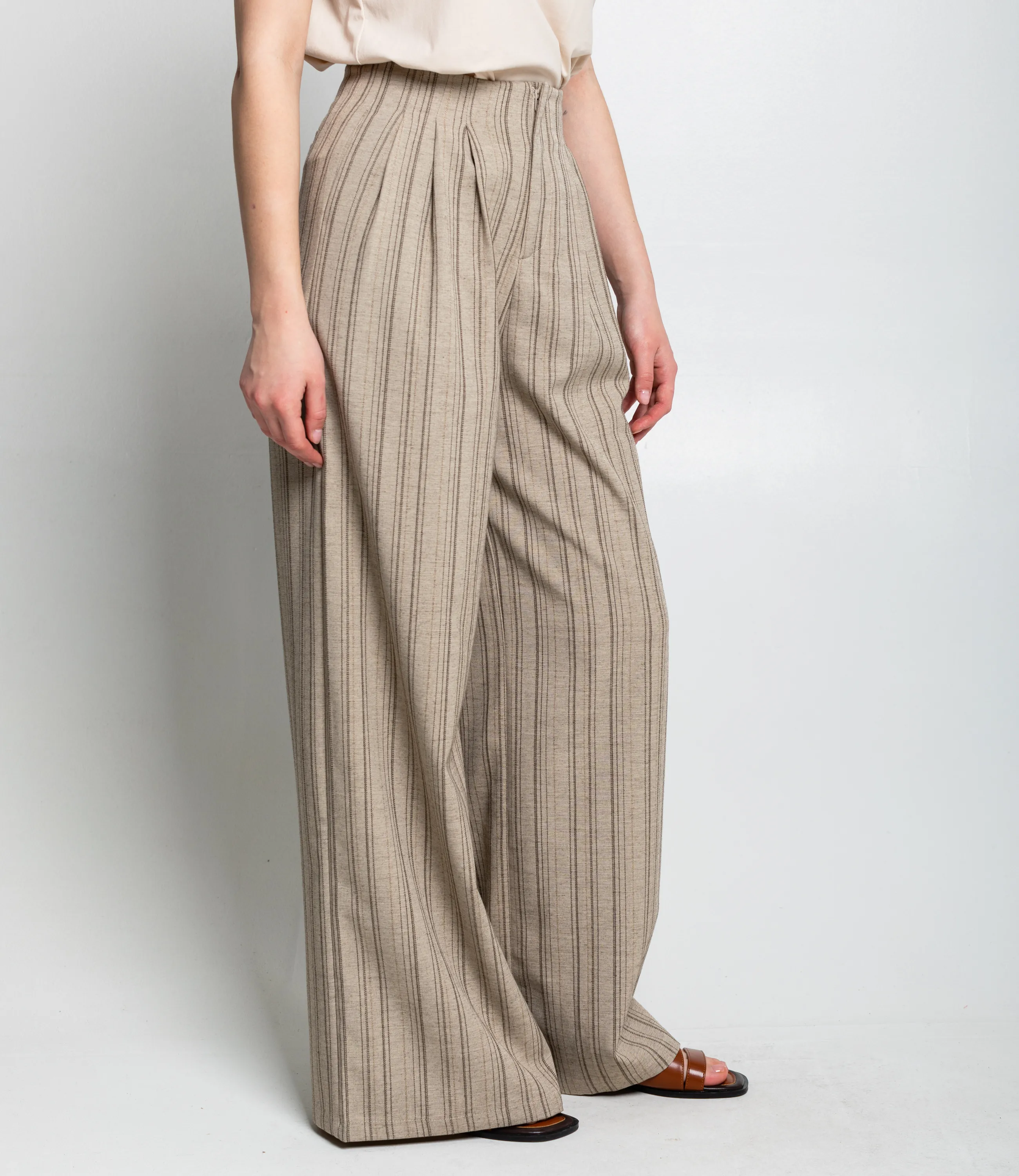 Брюки КТ66106, бежевый - фото 3