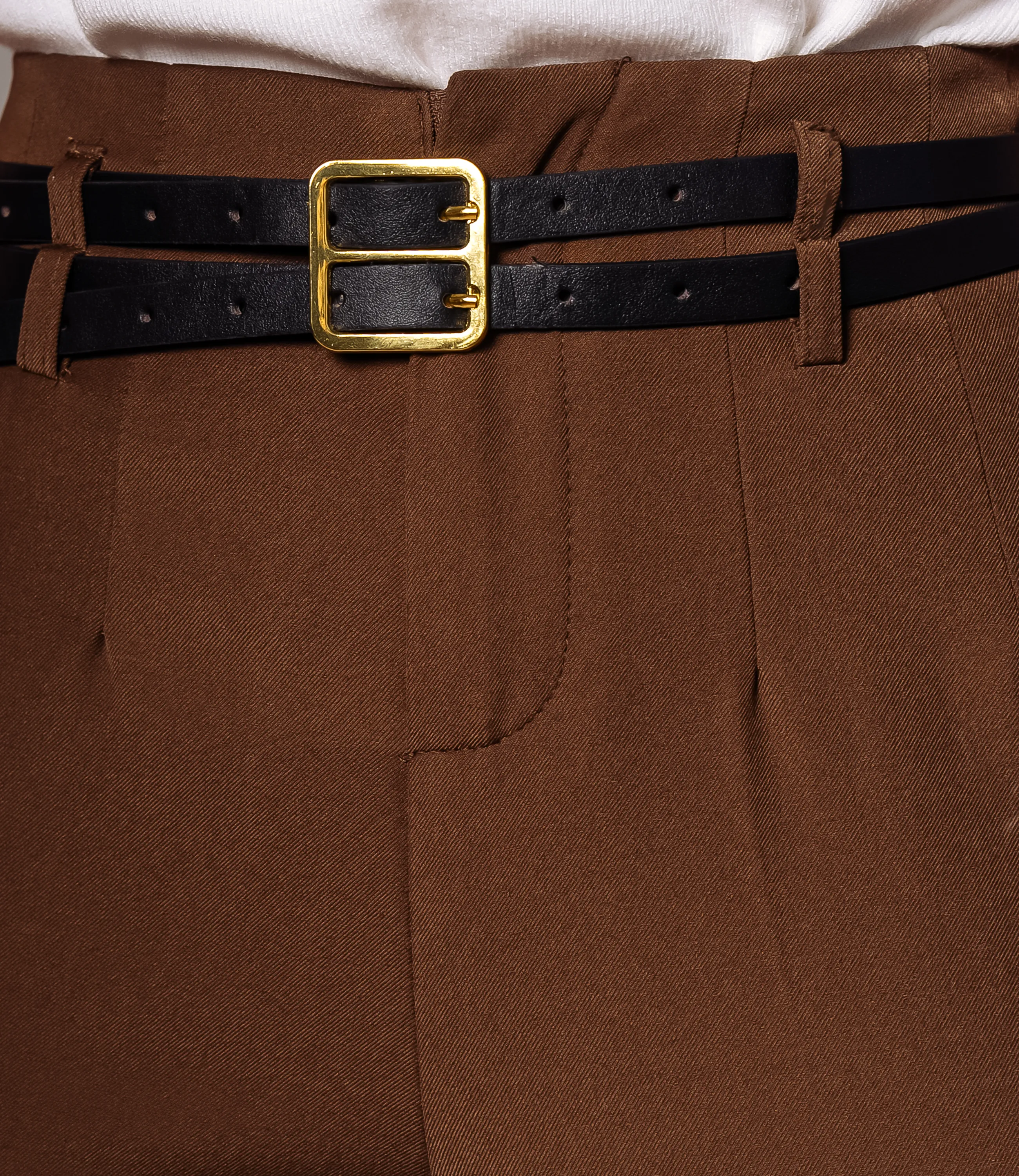 Брюки #КТ8130 (2), коричневый - фото 5