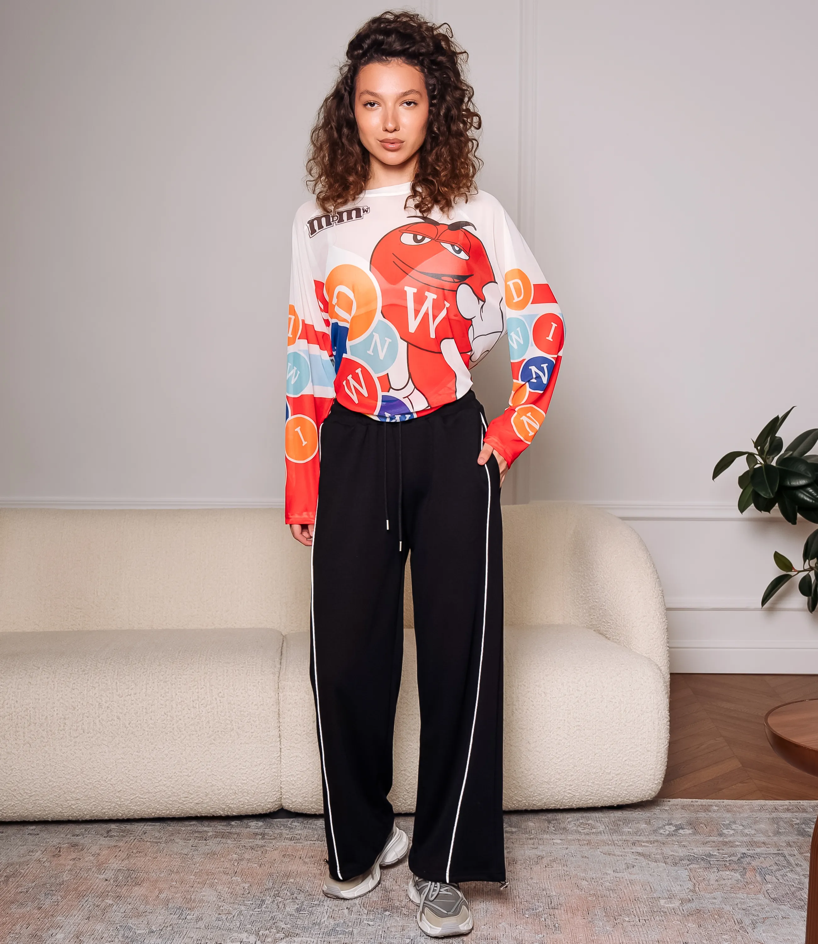 Спортивные брюки #КТ307 (4), чёрный - фото 1