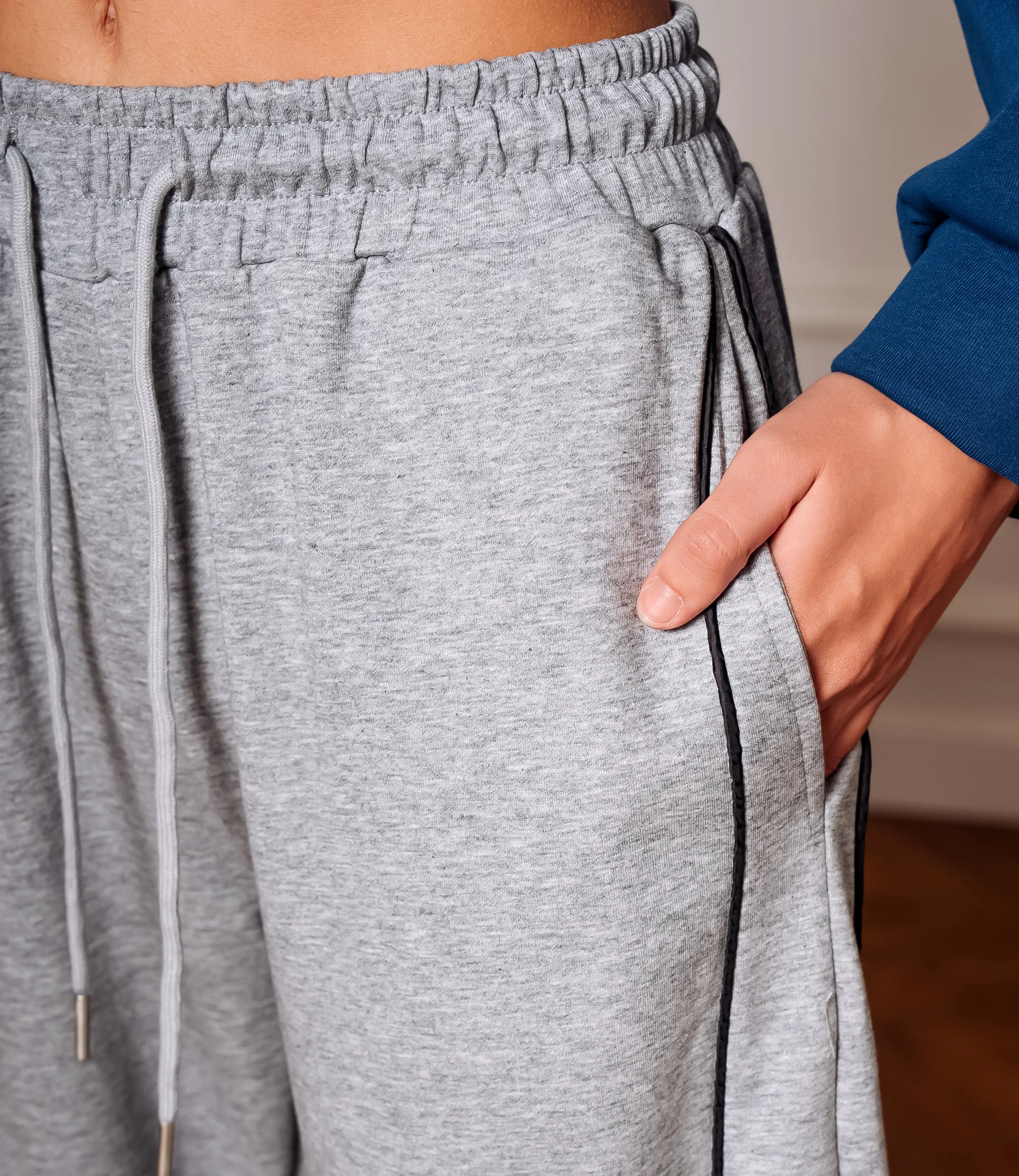 Спортивные брюки #КТ307 (4), серый меланж - фото 5
