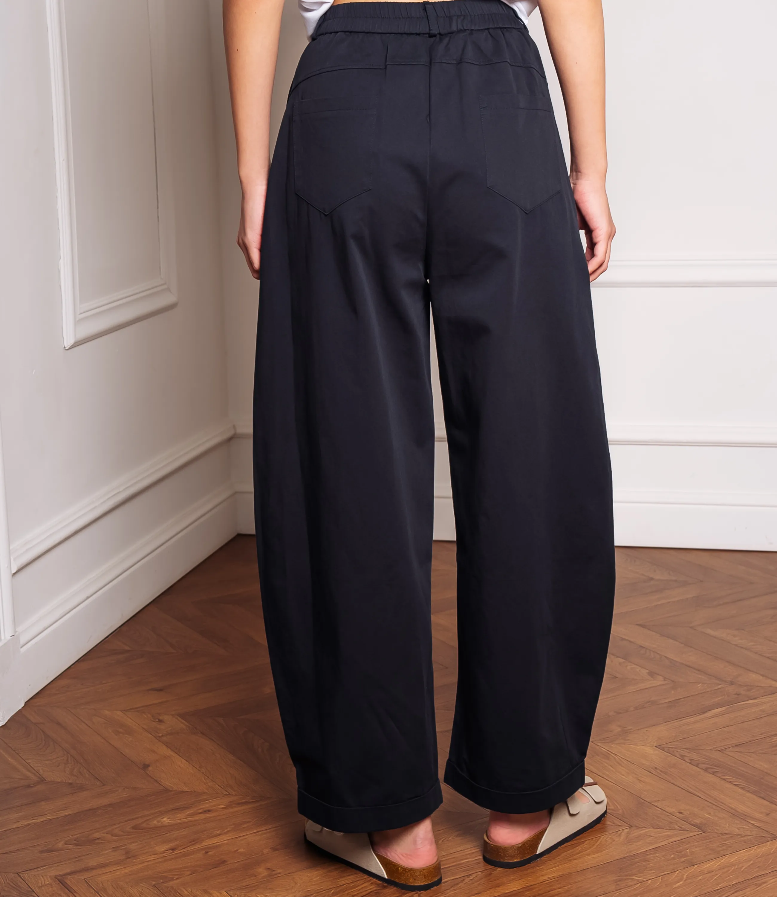 Брюки #КТ2635, чёрный - фото 4