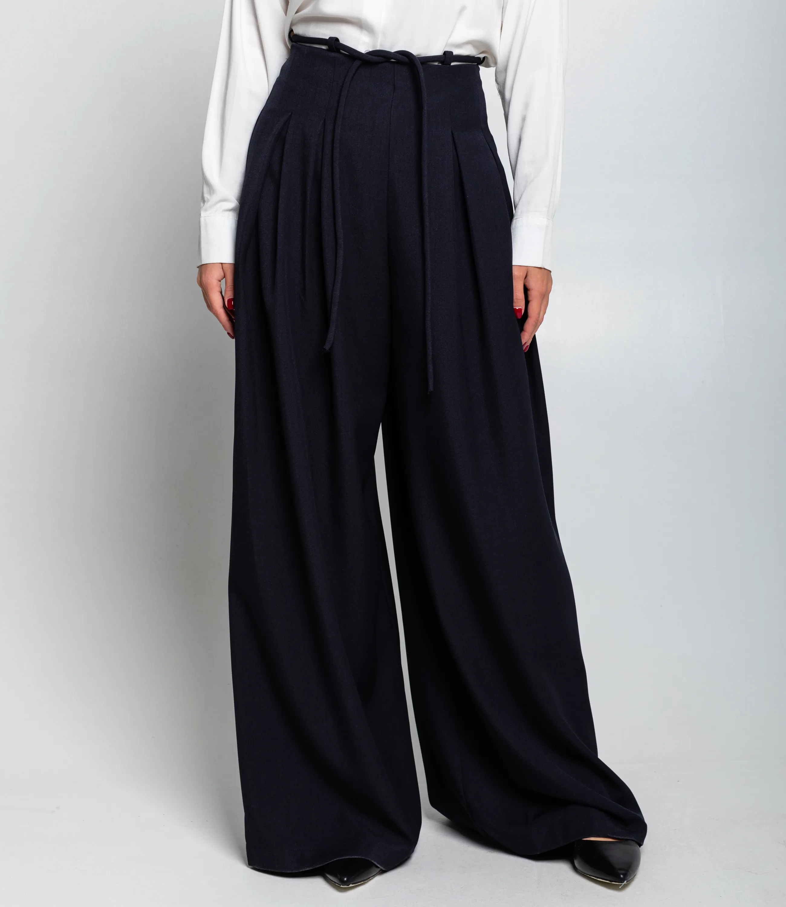 Брюки #КТ16301-2, тёмно-синий - фото 2