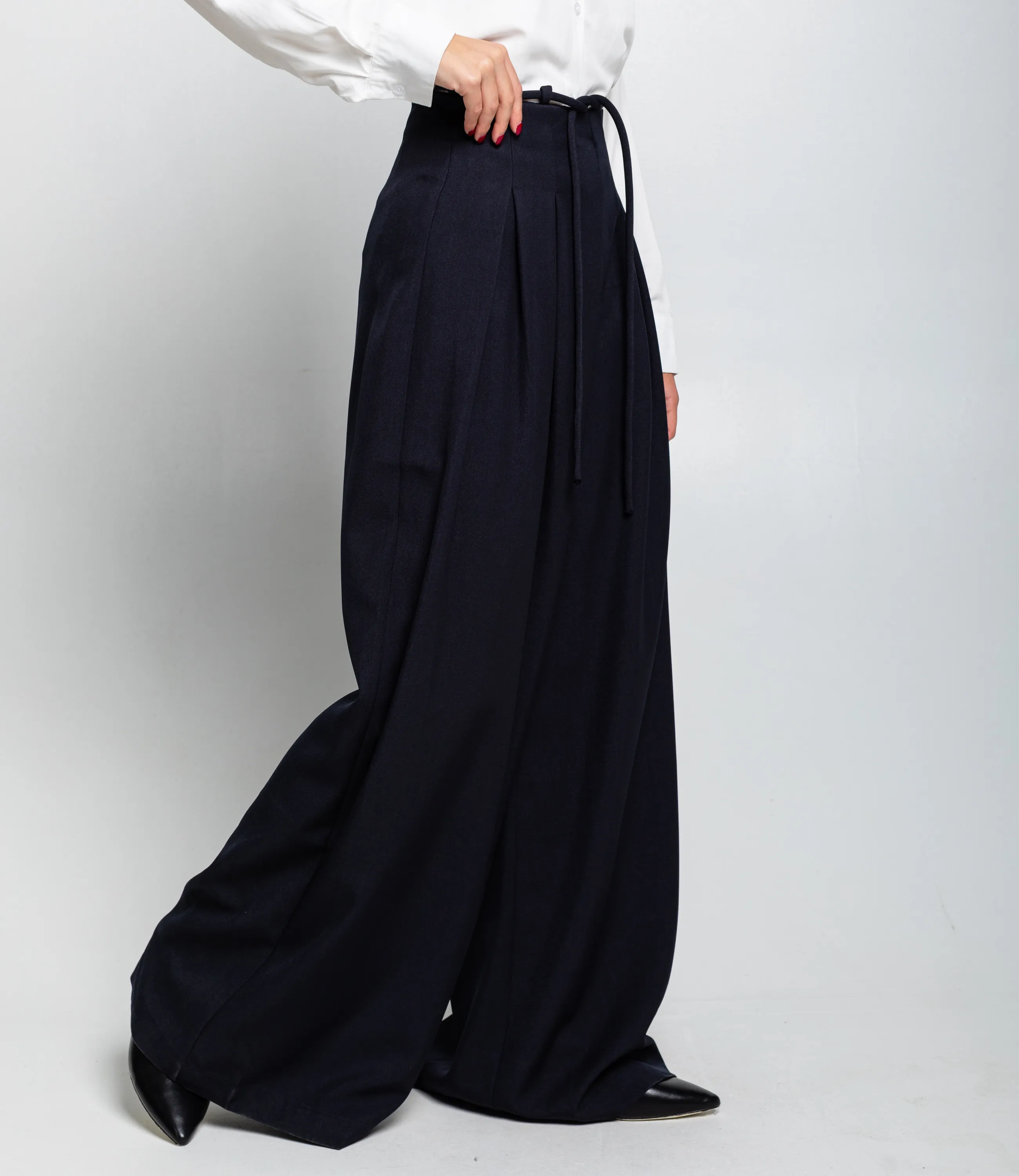 Брюки #КТ16301-2, тёмно-синий - фото 3