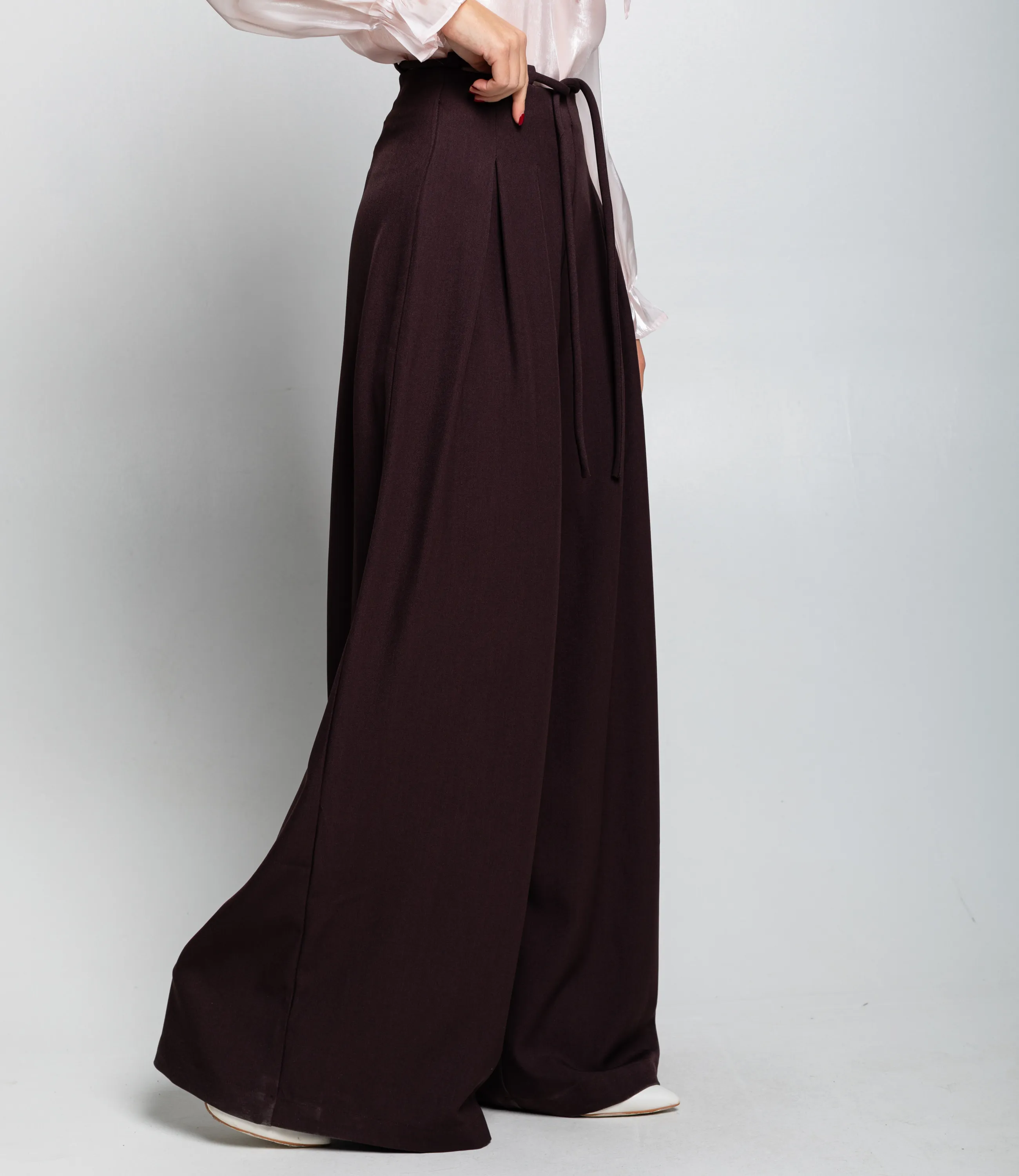 Брюки #КТ16301-2, шоколадный - фото 3