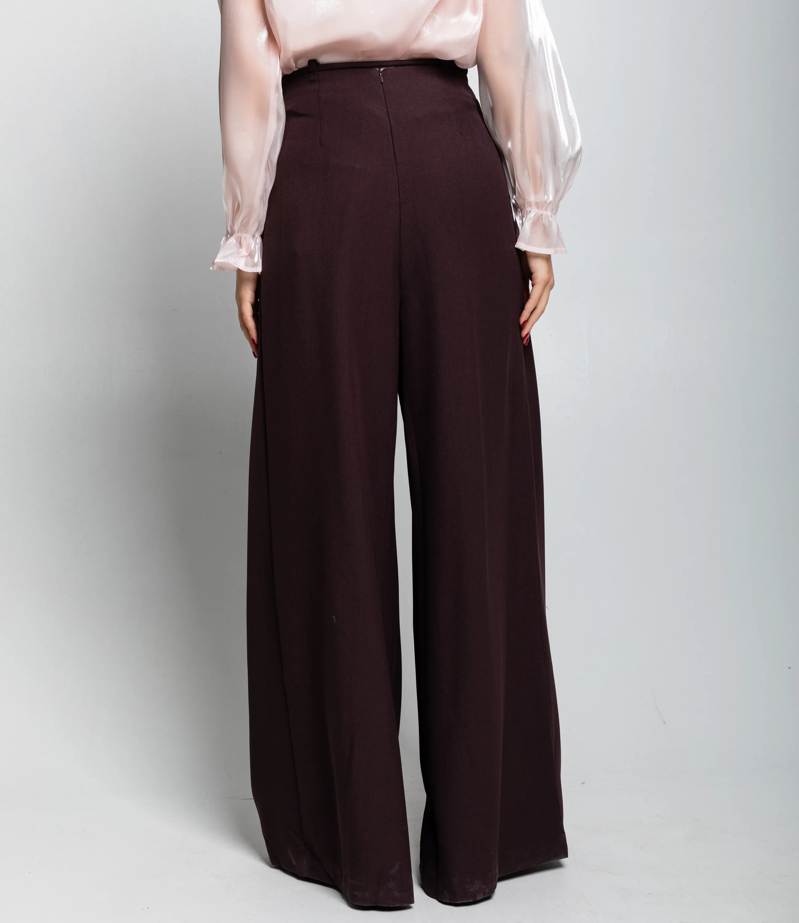 Брюки #КТ16301-2, шоколадный - фото 4