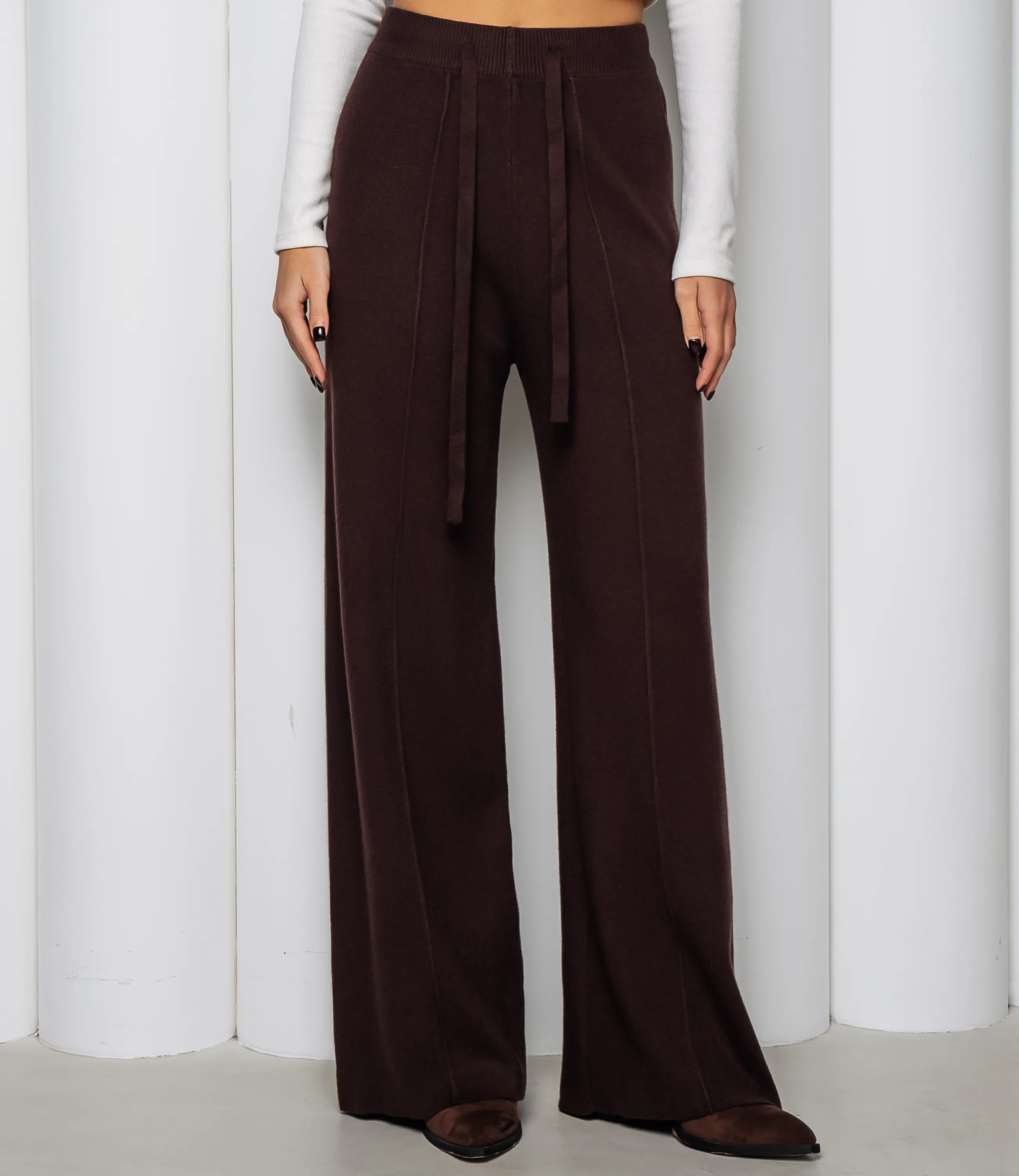 Брюки #КТ817 (1), шоколадный - фото 2