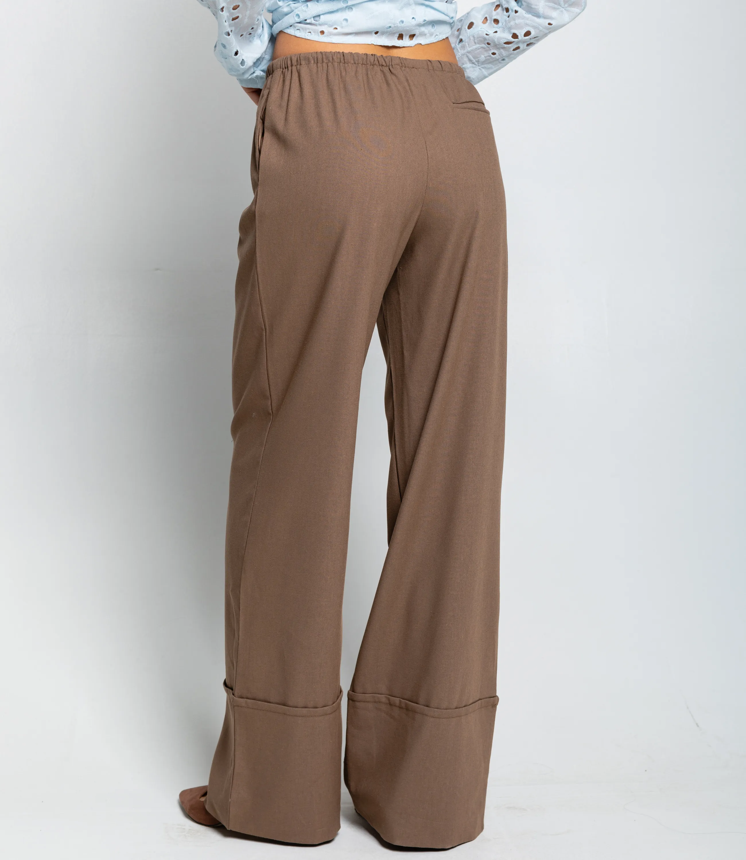 Брюки #ОКТ095016, тёмно-бежевый - фото 4