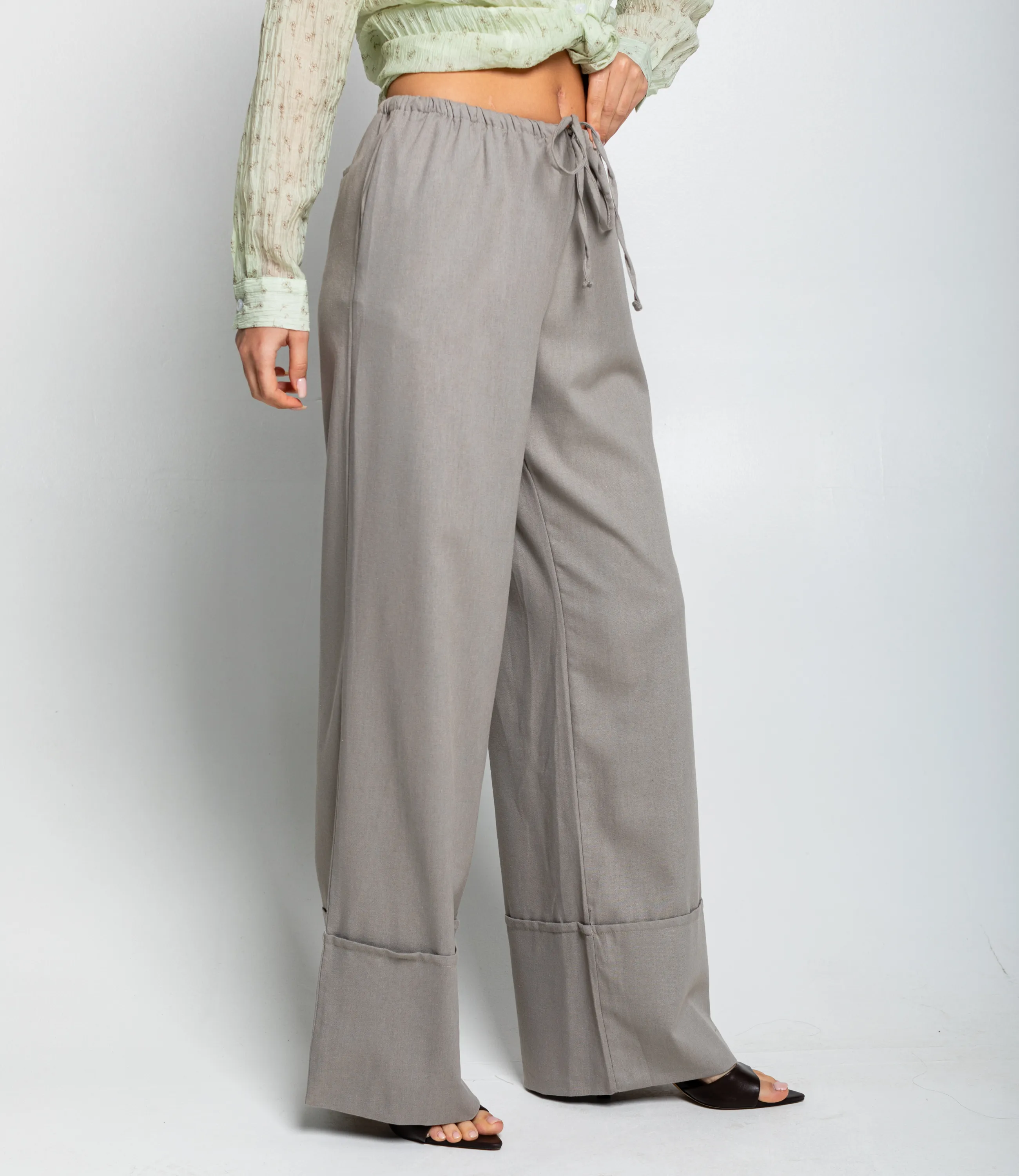 Брюки #ОКТ095016, серый - фото 3