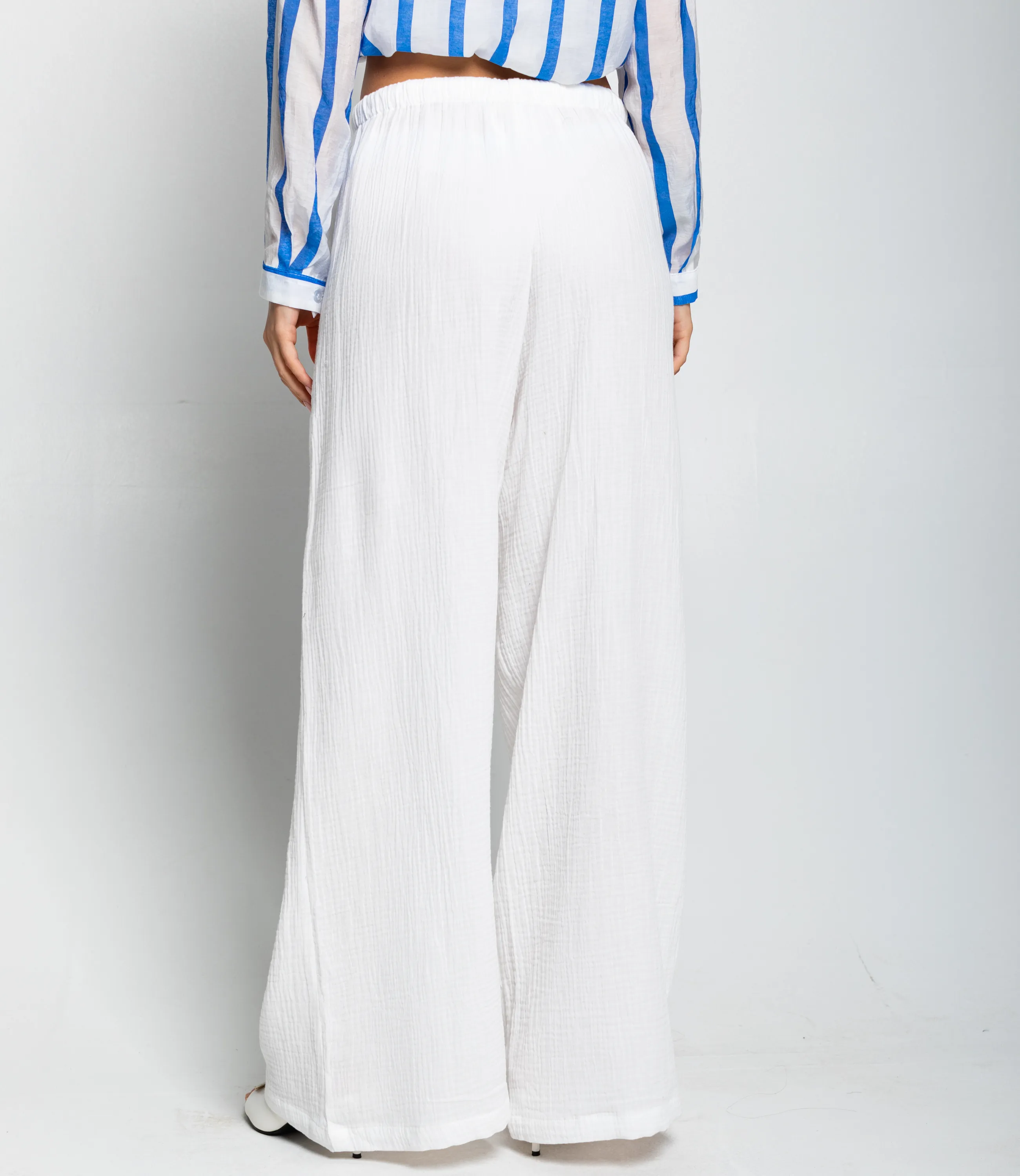 Брюки #ОКТ095004, белый - фото 4