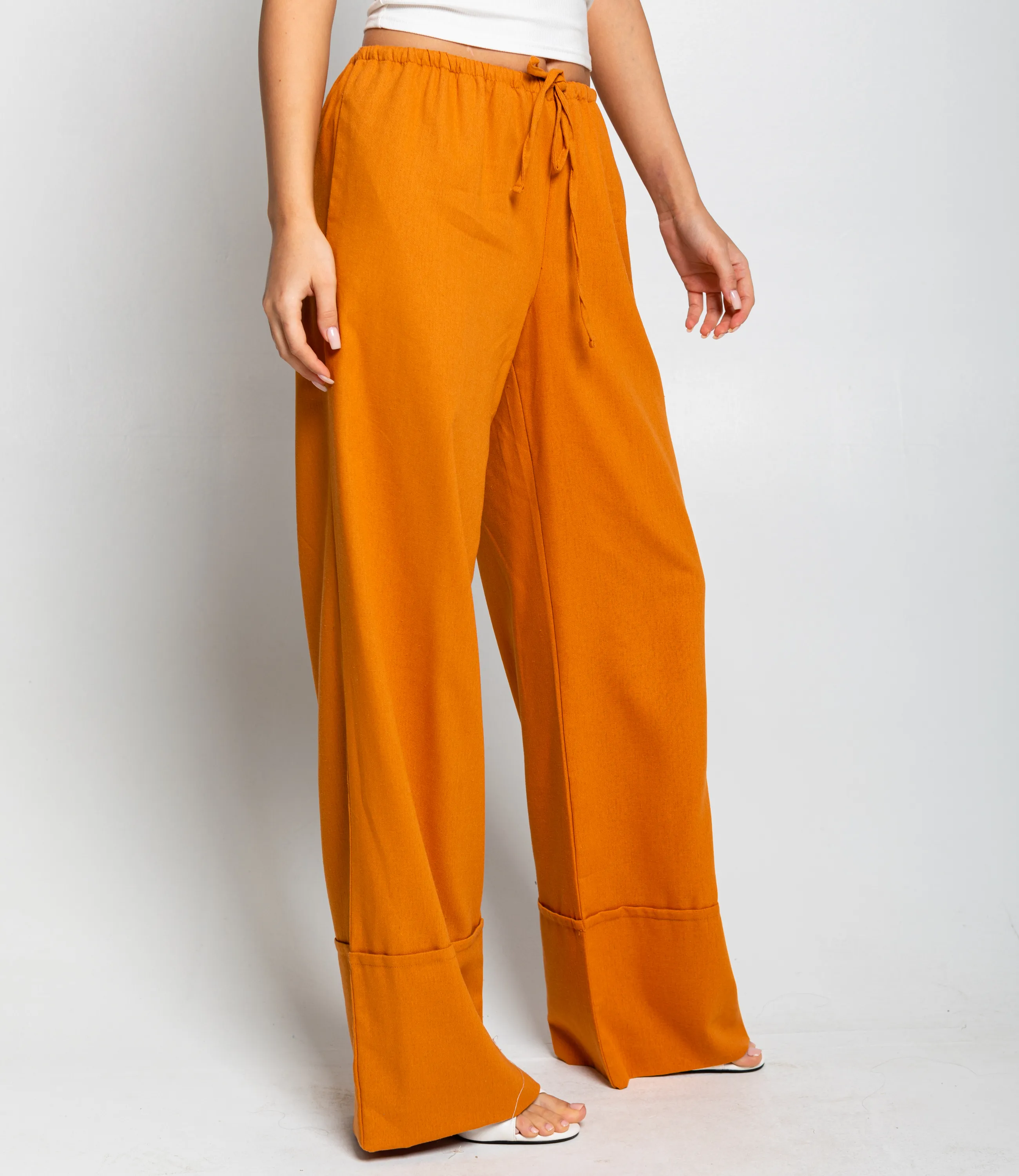 Брюки #ОКТ095016, терракотовый - фото 3