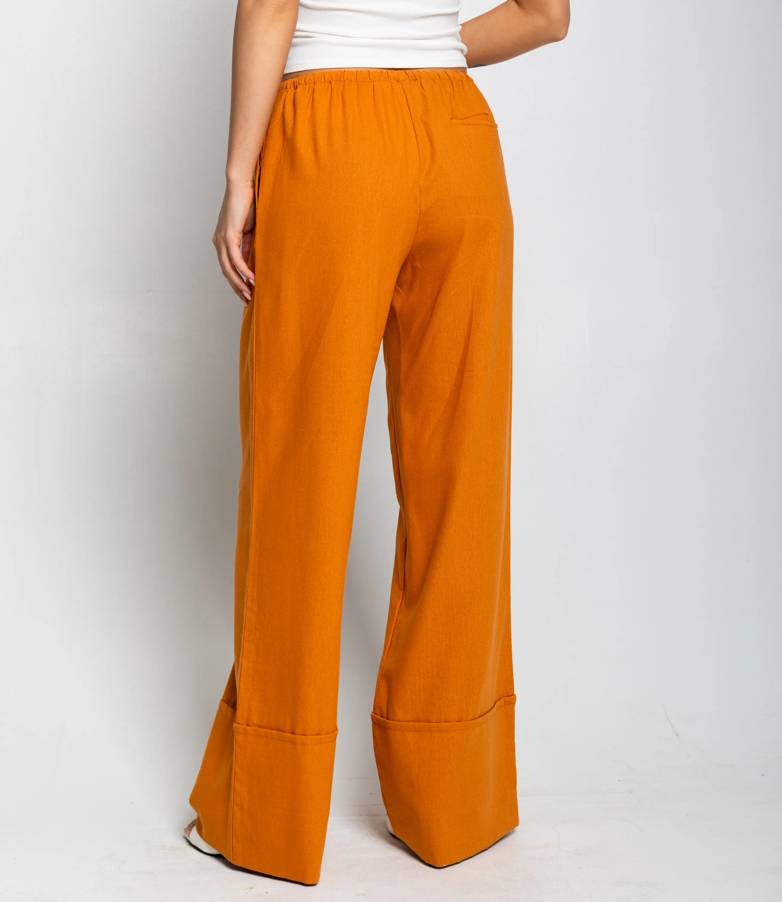 Брюки #ОКТ095016, терракотовый - фото 4