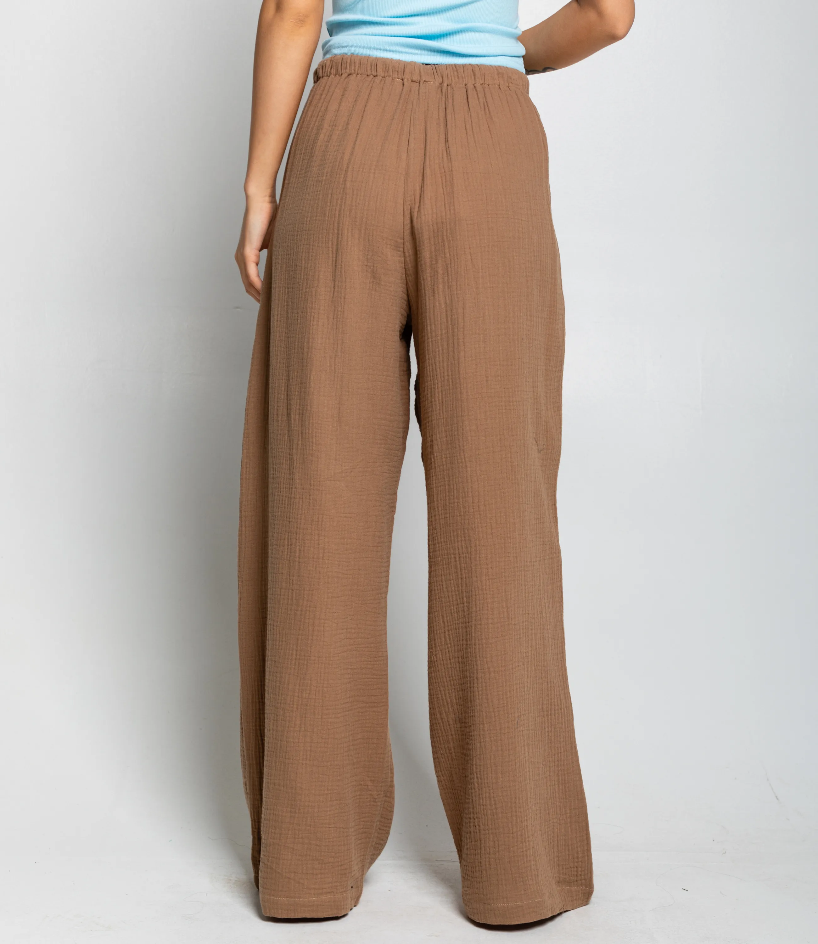 Брюки #ОКТ095004, тёмно-бежевый - фото 4