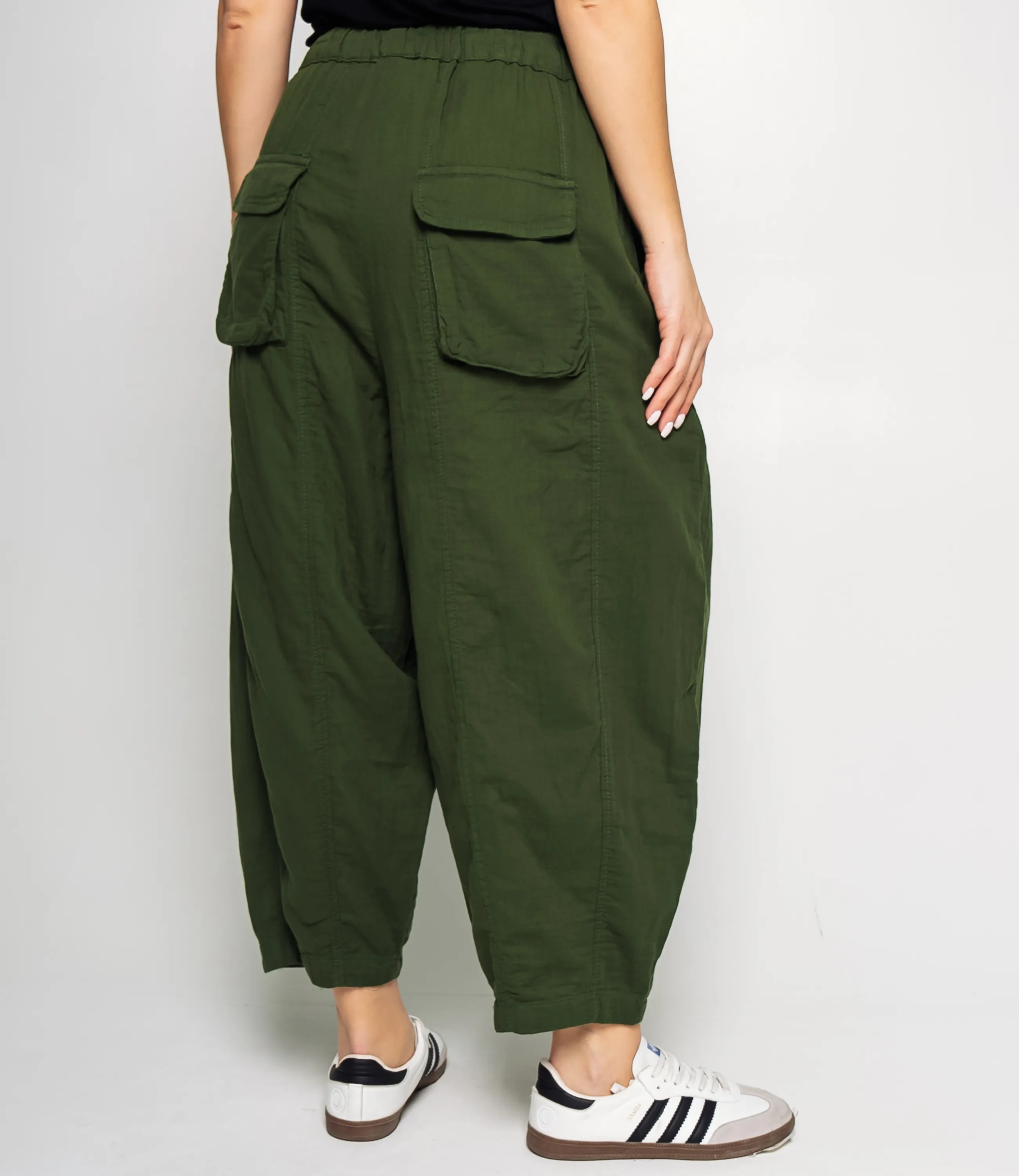 Брюки #КТ9918 (2), зелёный - фото 4