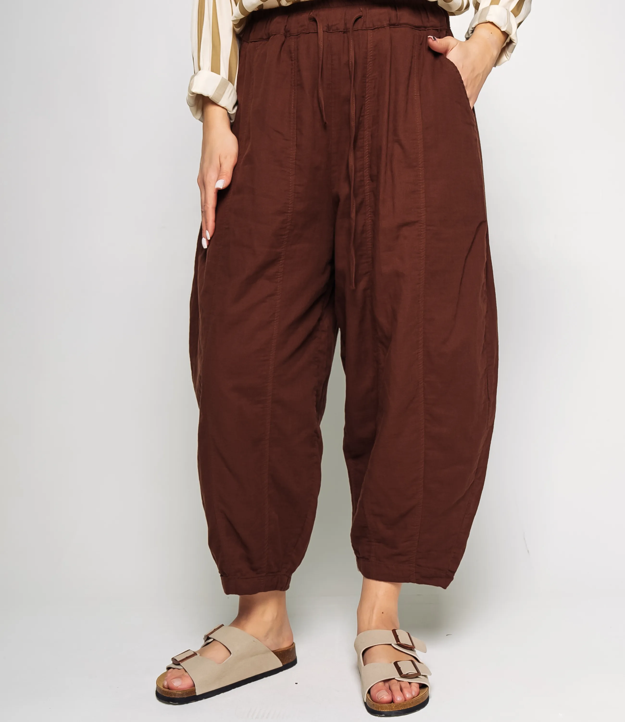 Брюки #КТ9918 (2), шоколадный - фото 2