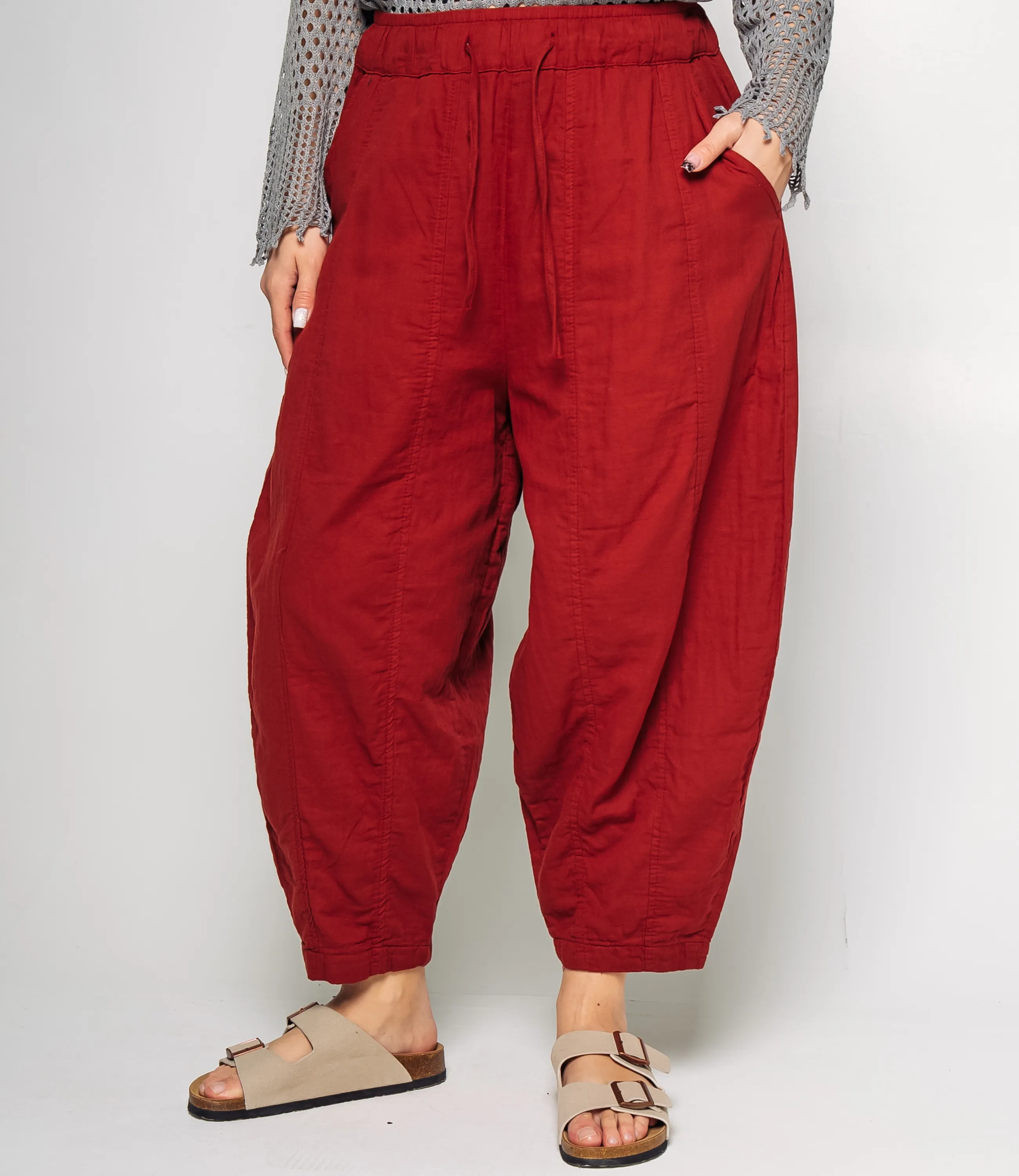 Брюки #КТ9918 (2), терракотовый - фото 2