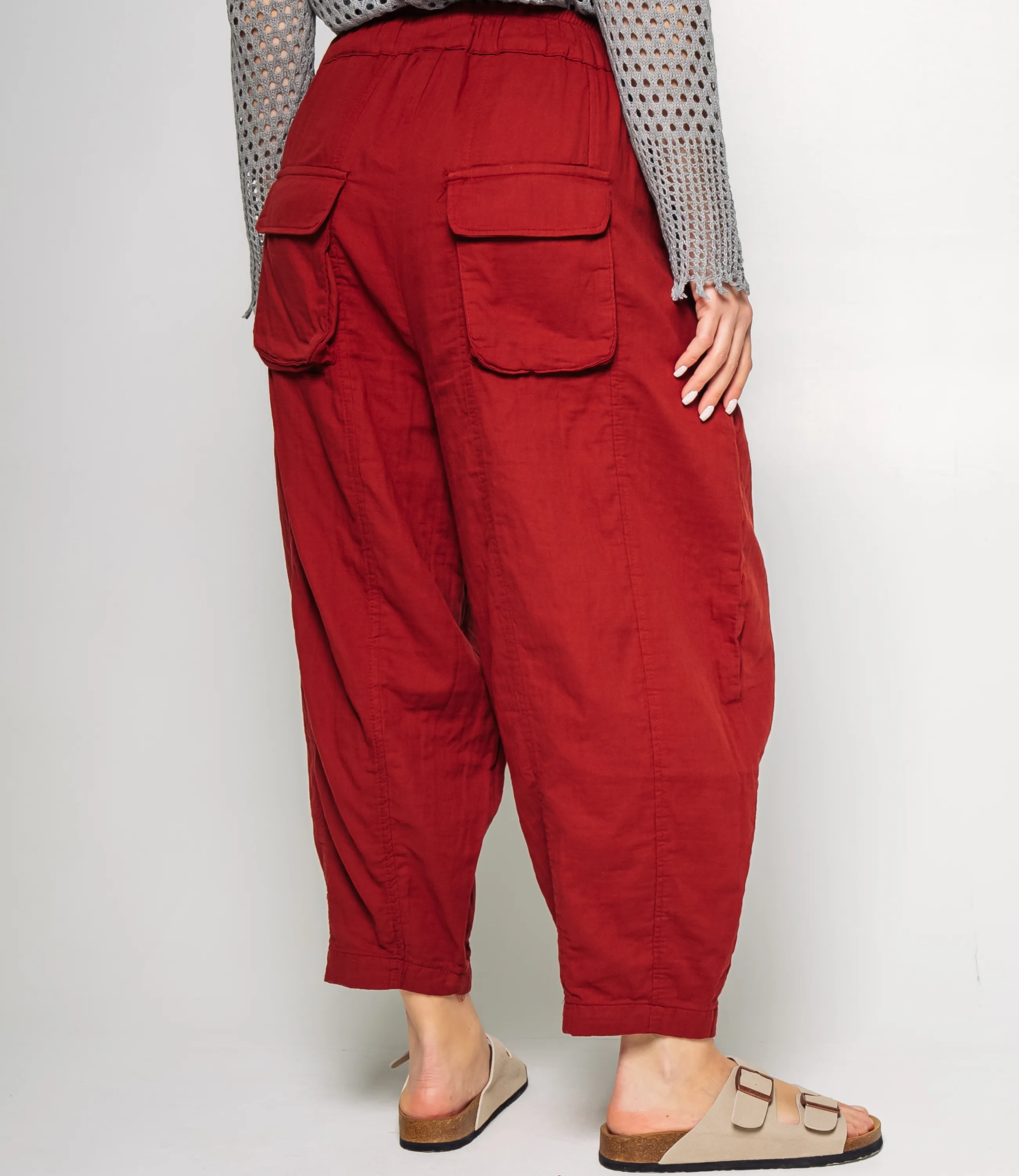 Брюки #КТ9918 (2), терракотовый - фото 4