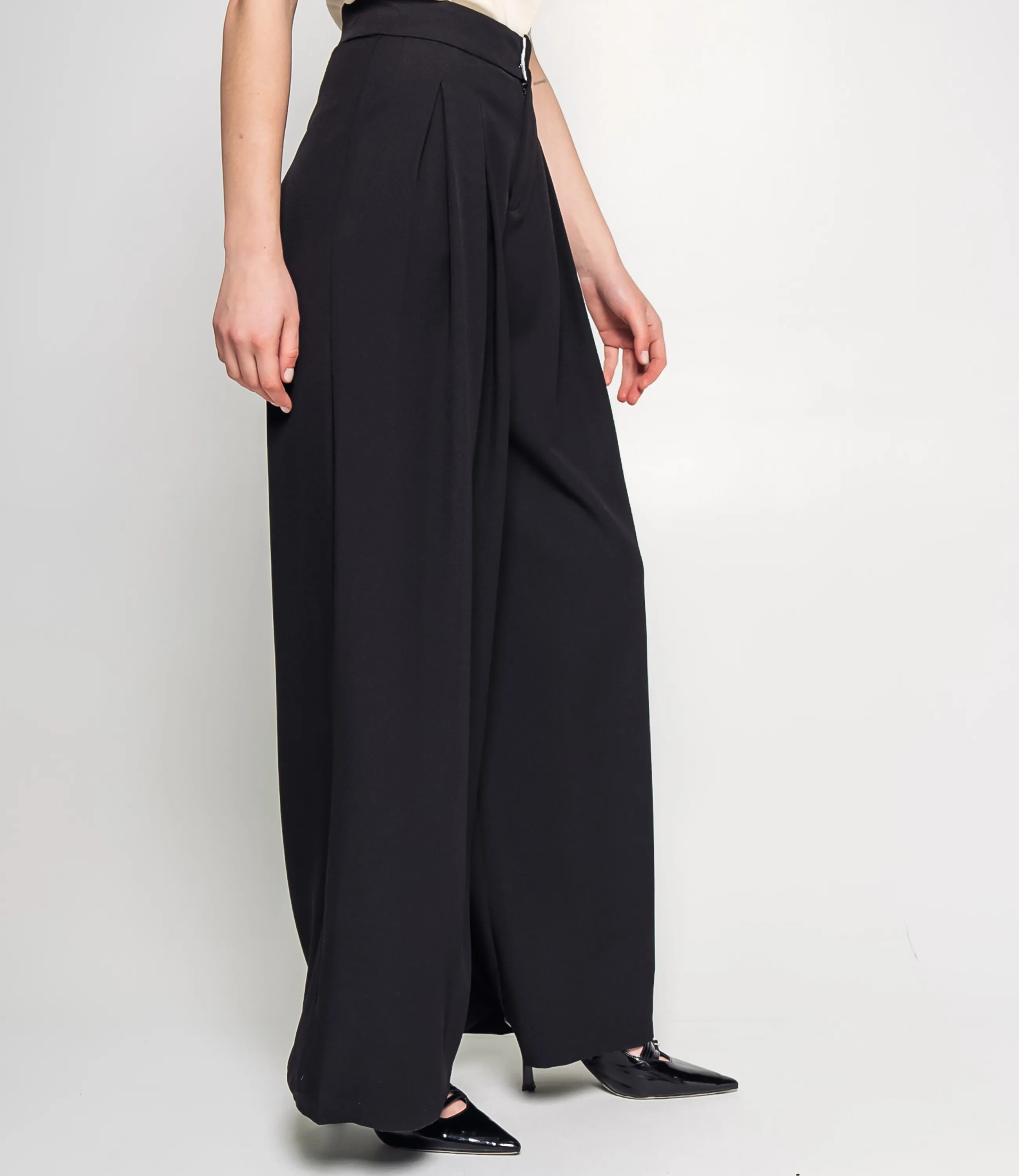 Брюки #КТ1873, чёрный - фото 3