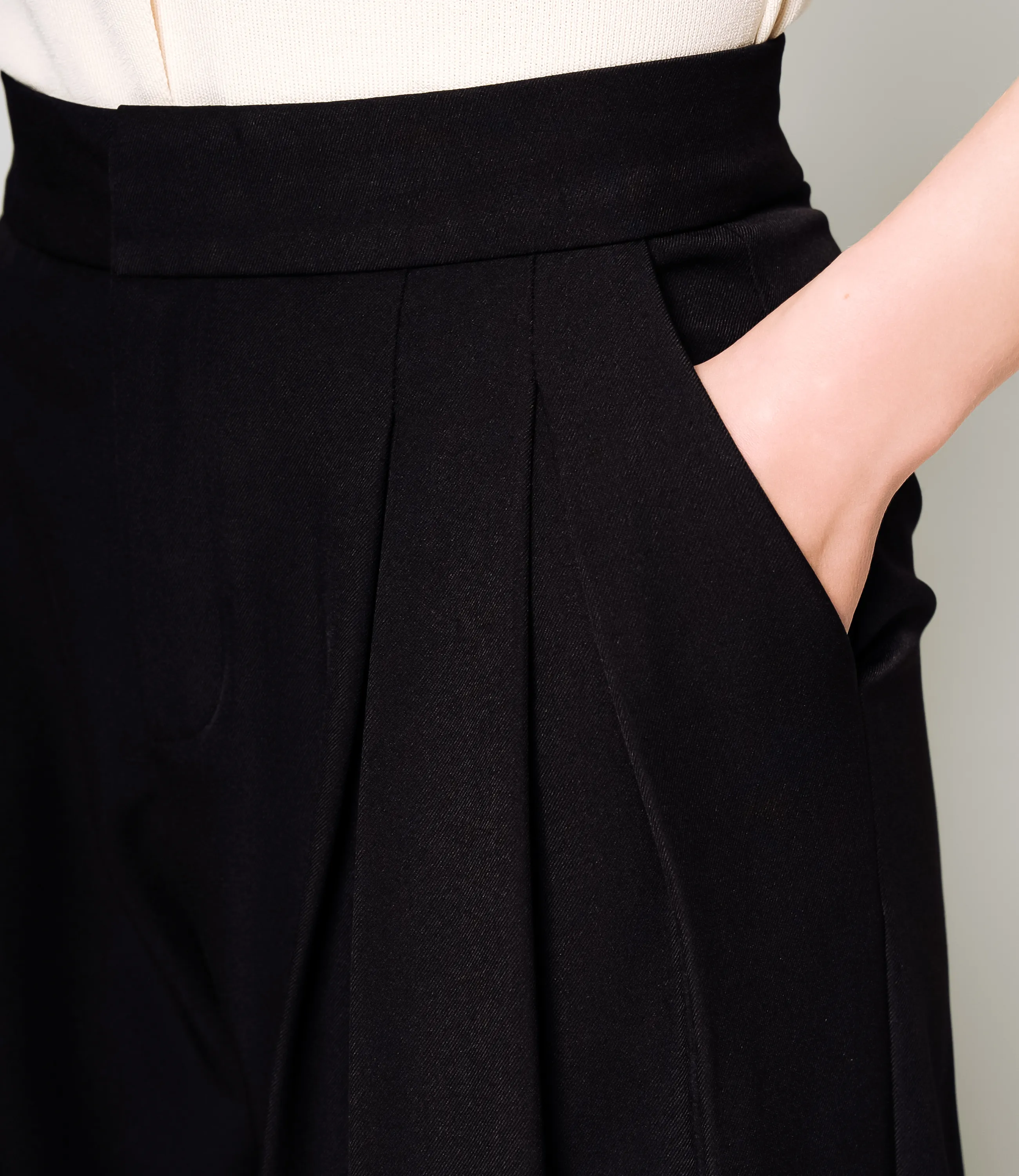 Брюки #КТ1873, чёрный - фото 5