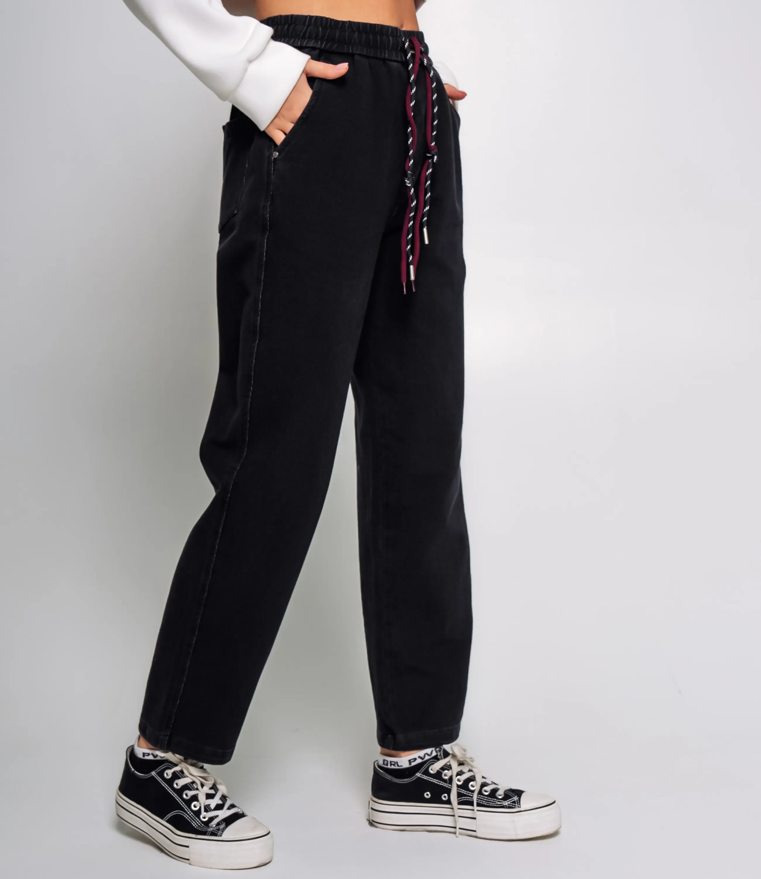 Брюки #КТ01 (12), чёрный - фото 3