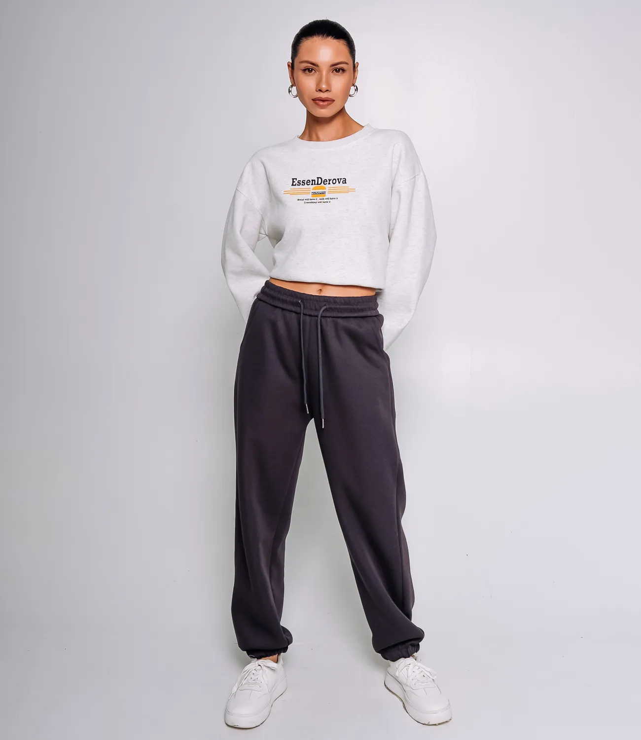 Спортивные брюки #КТ8029 (4), графит - фото 1