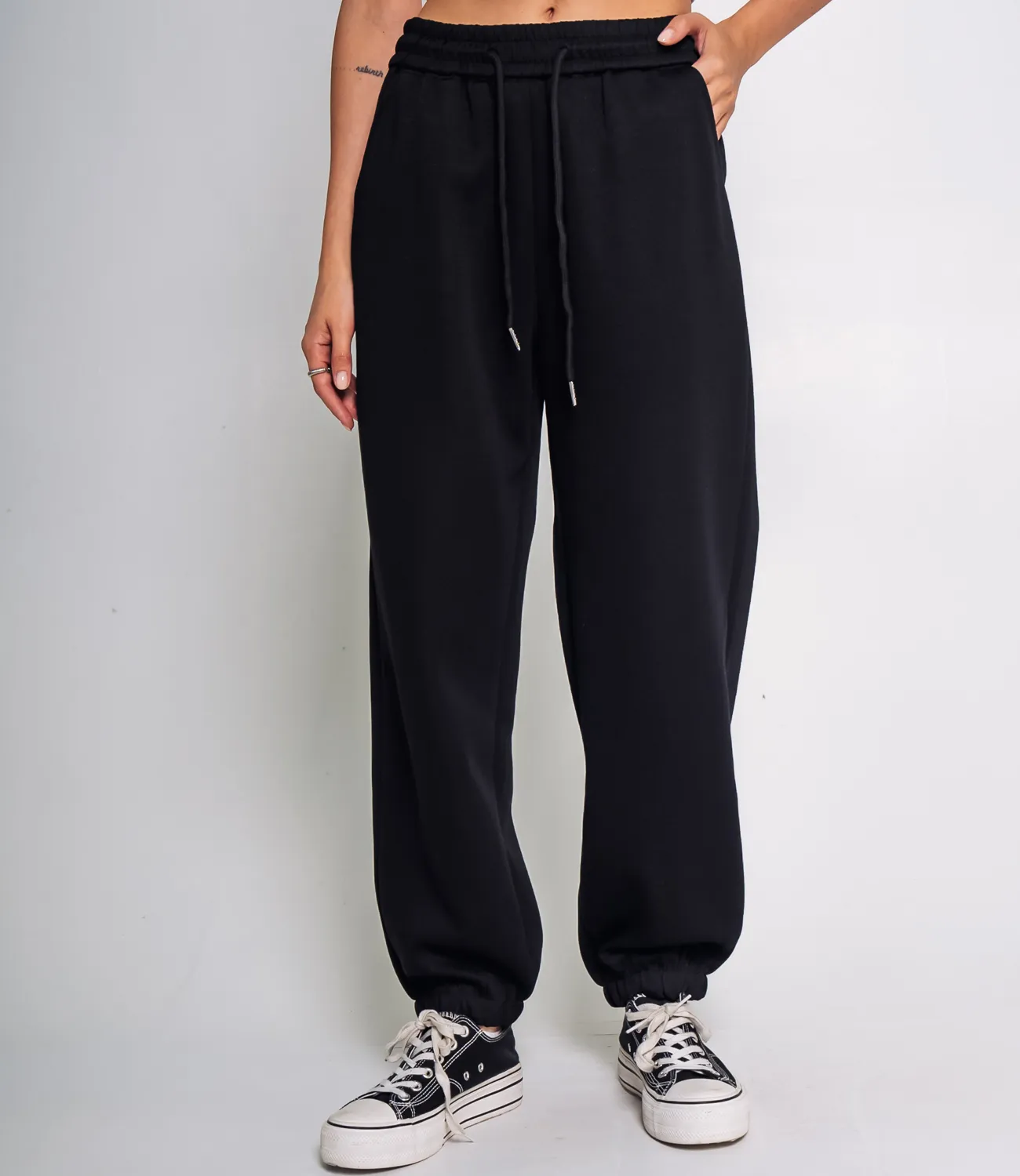 Спортивные брюки #КТ8029 (4), чёрный - фото 2