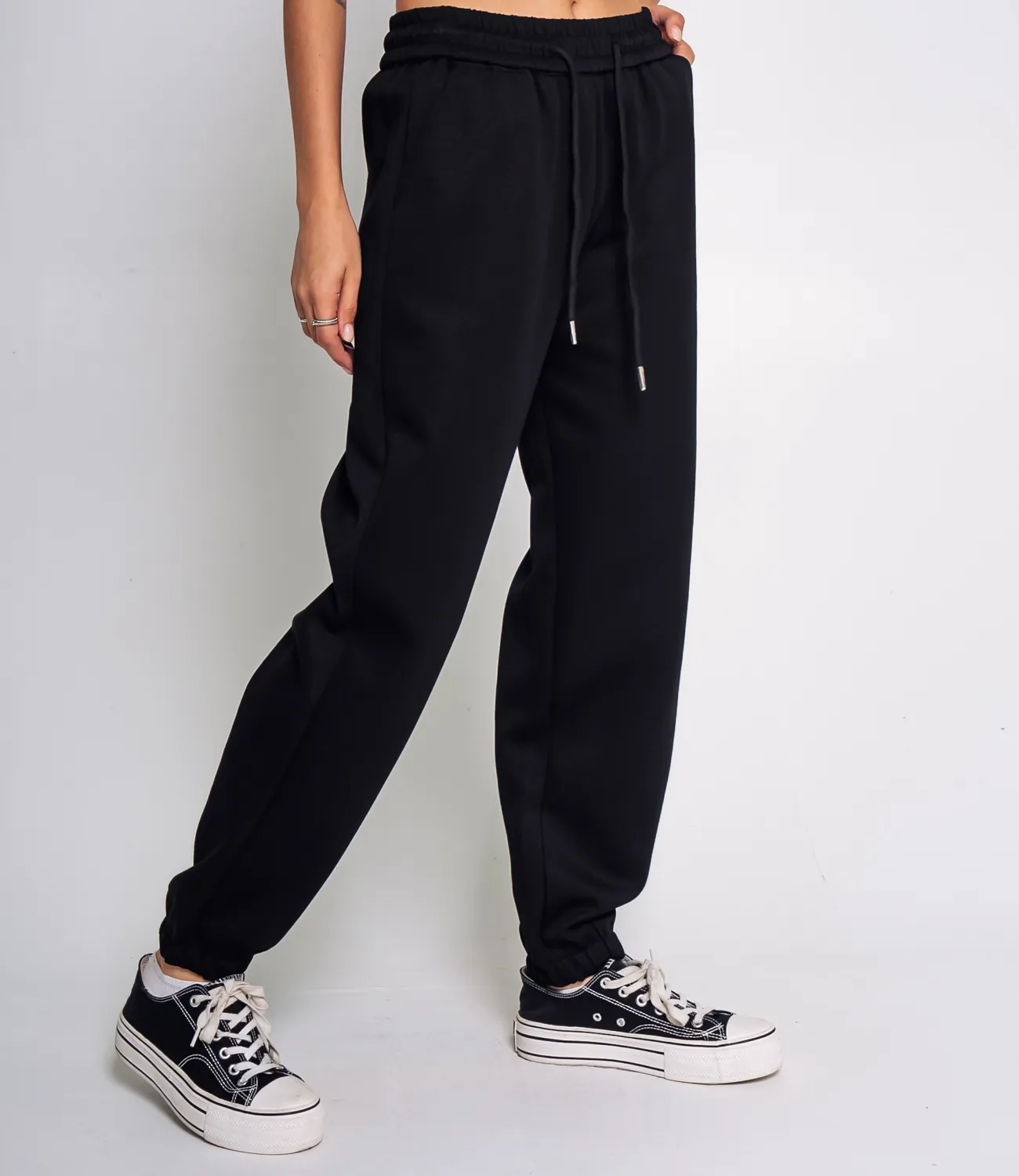 Спортивные брюки #КТ8029 (4), чёрный - фото 3