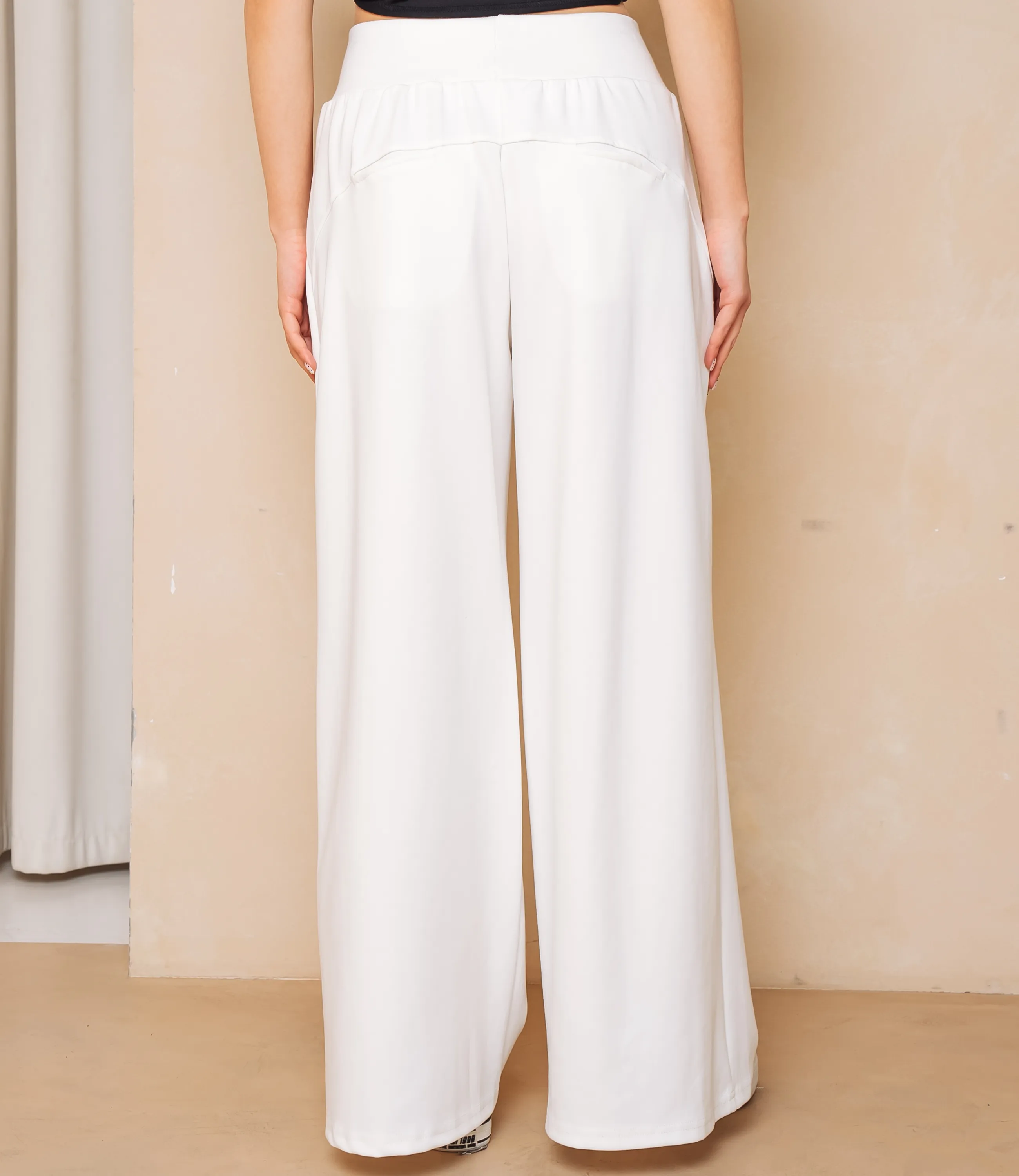 Спортивные брюки #КТ2569 (2), белый - фото 4