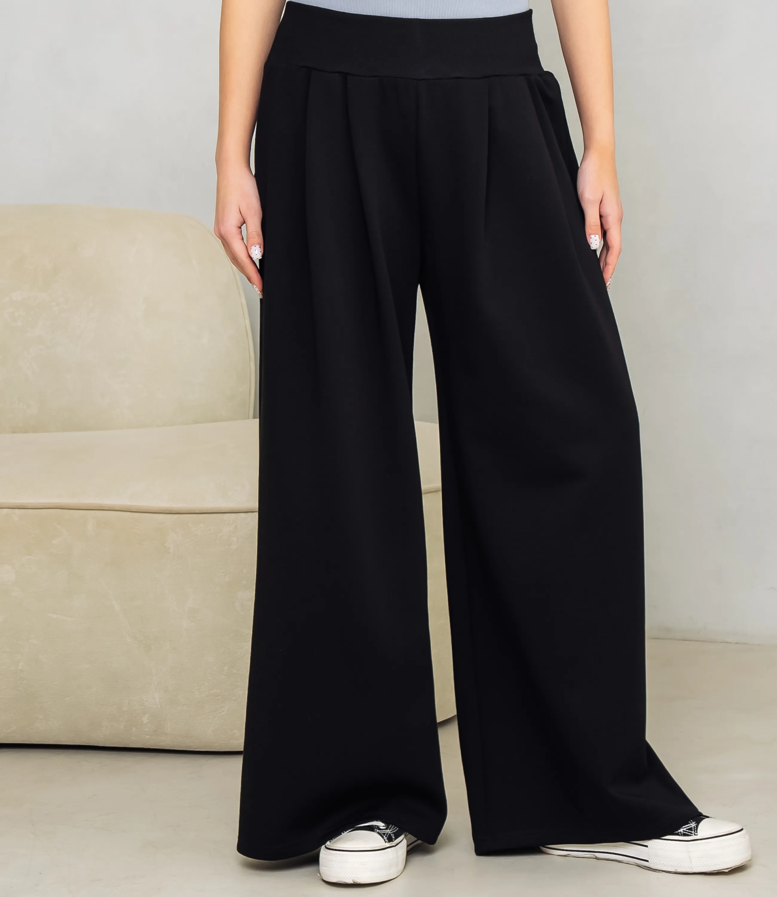 Спортивные брюки #КТ2569 (2), чёрный - фото 2