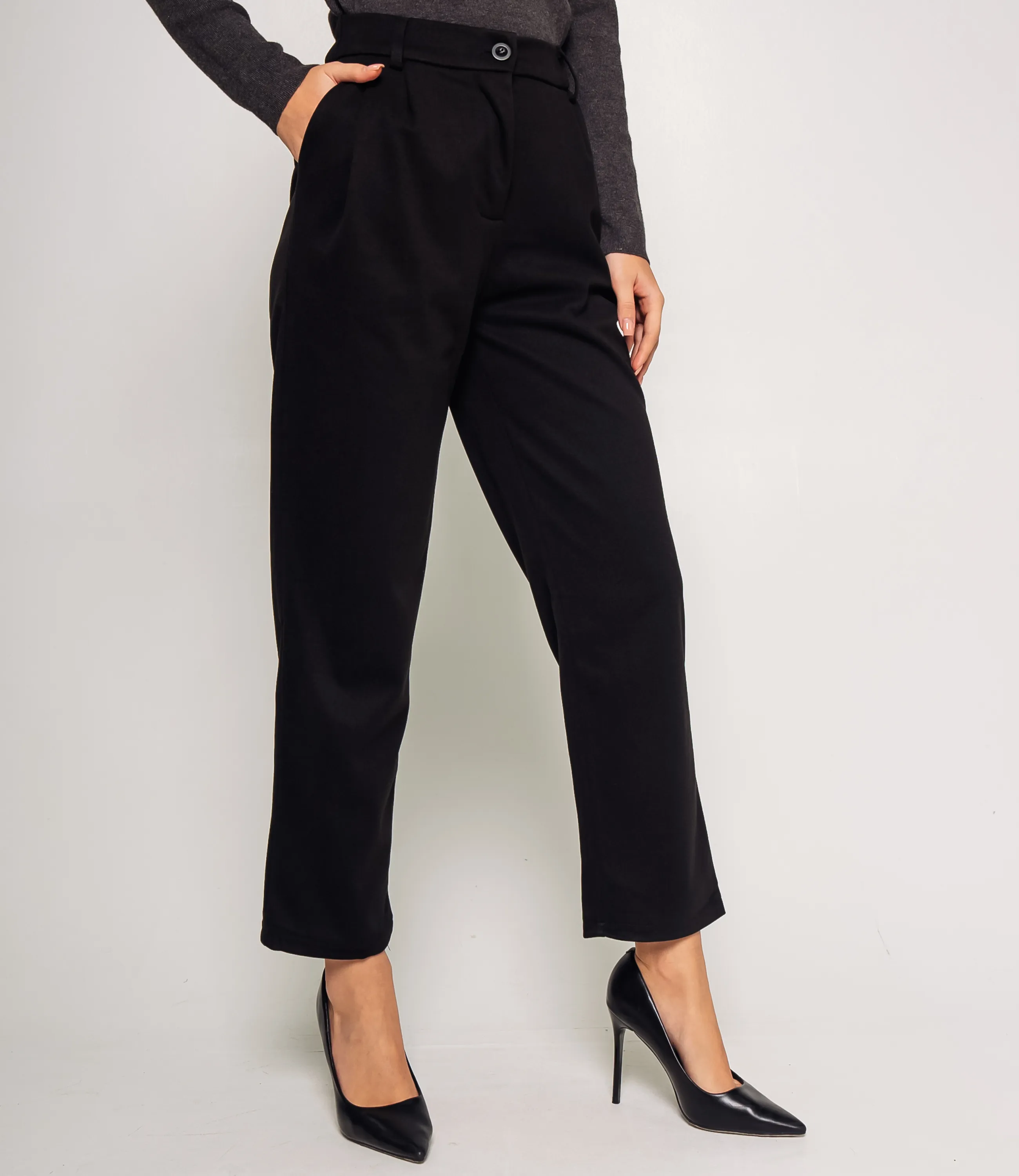 Брюки #ОКТ165004, чёрный - фото 3