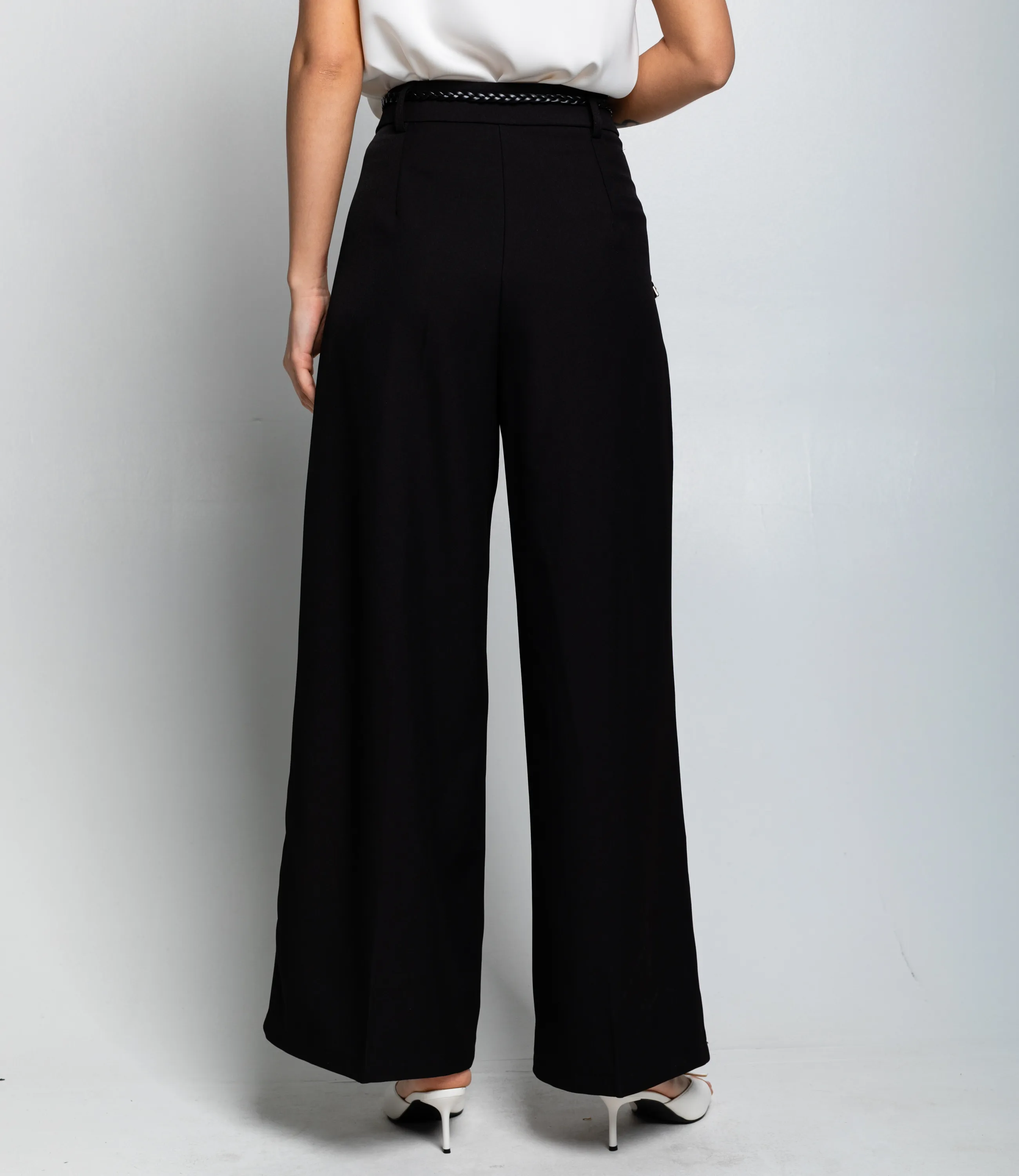 Брюки #КТ69008, чёрный - фото 4