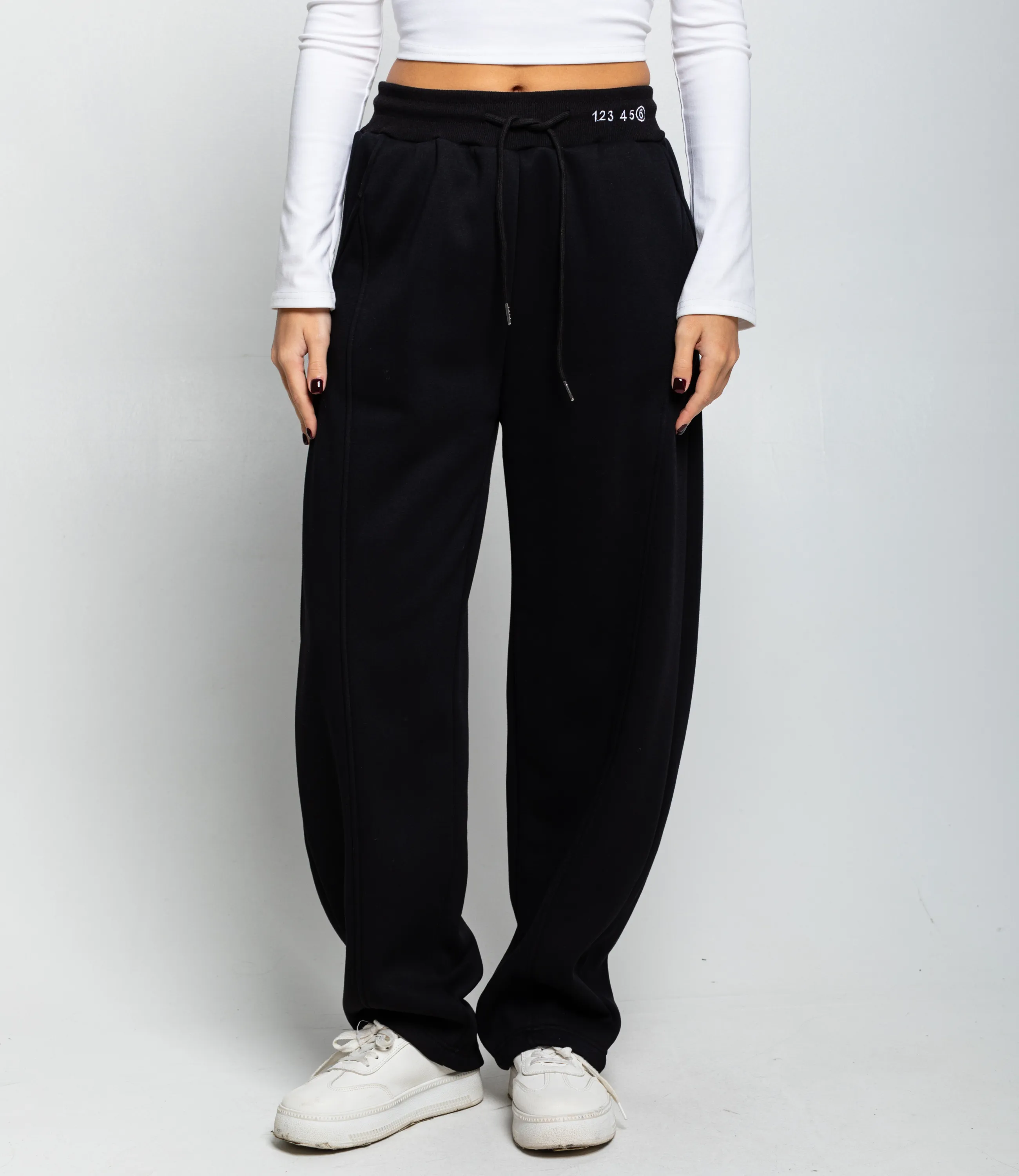 Спортивные брюки #КТ8003 (9), чёрный - фото 2