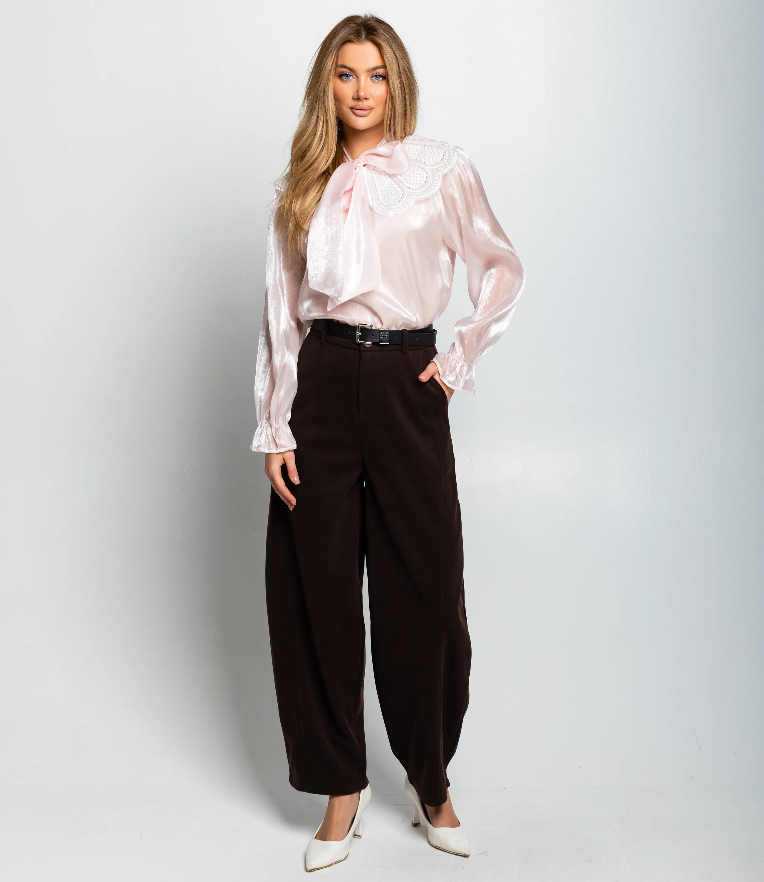 Брюки #КТ25131, шоколадный - фото 1