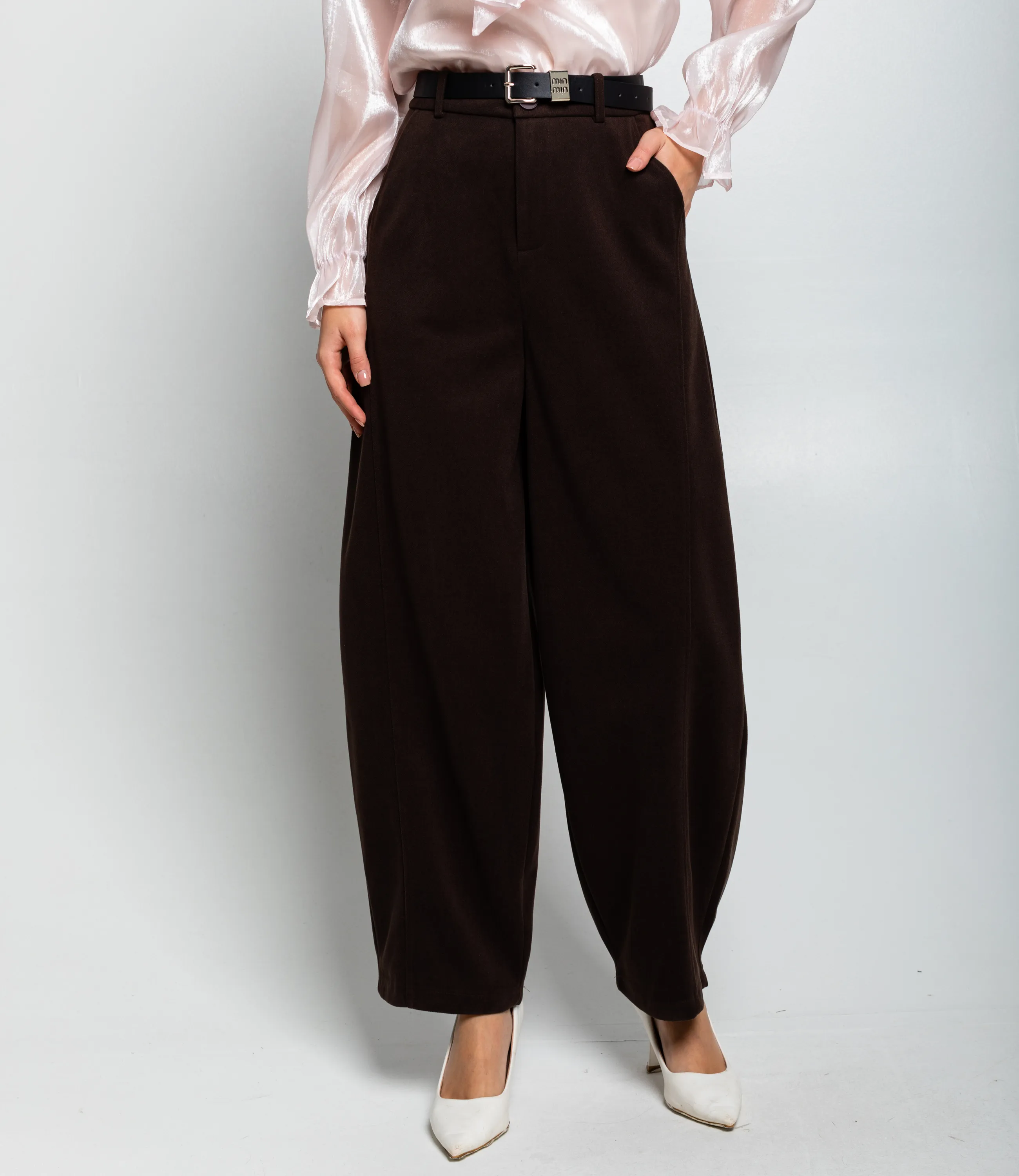 Брюки #КТ25131, шоколадный - фото 2