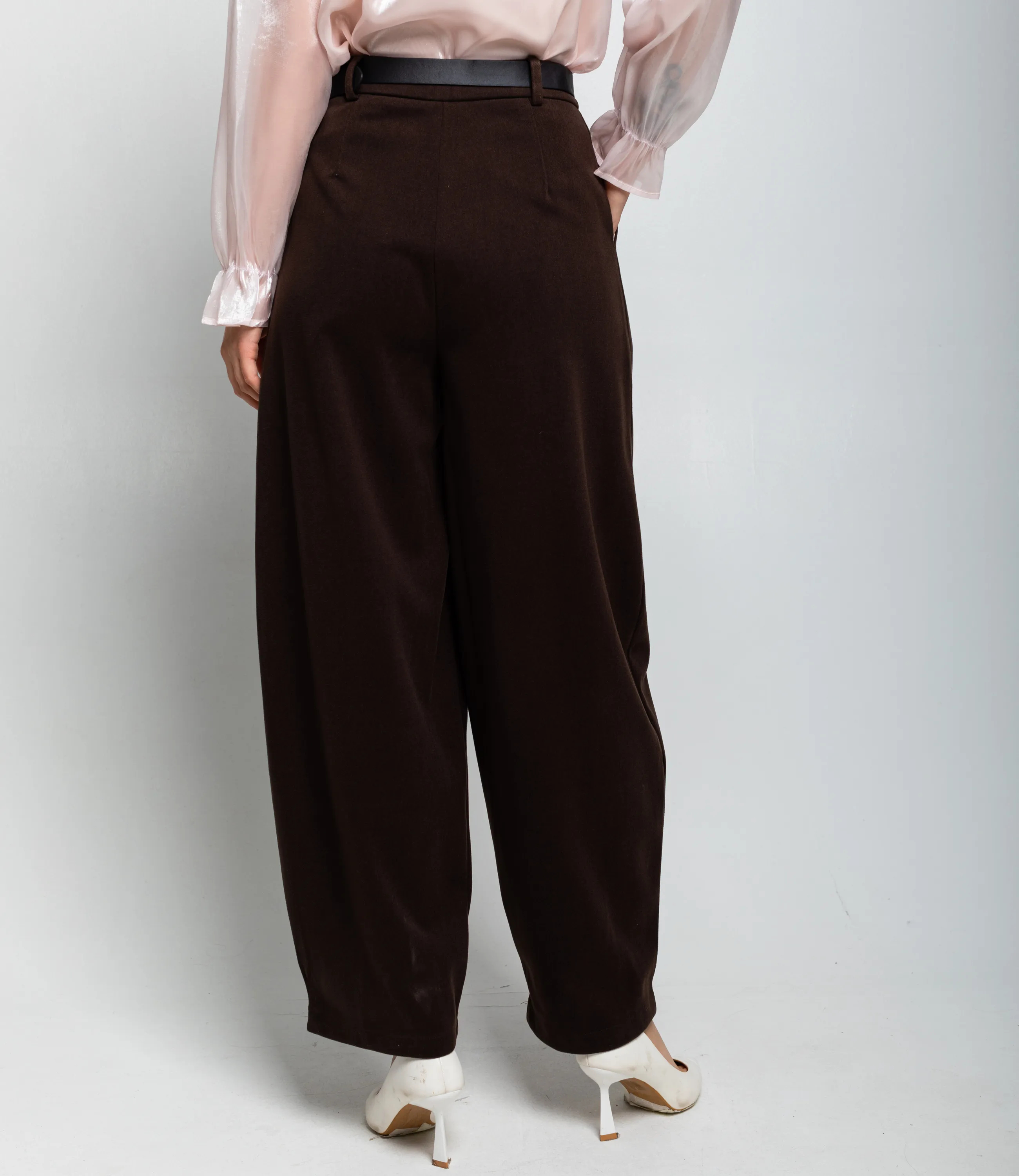 Брюки #КТ25131, шоколадный - фото 4