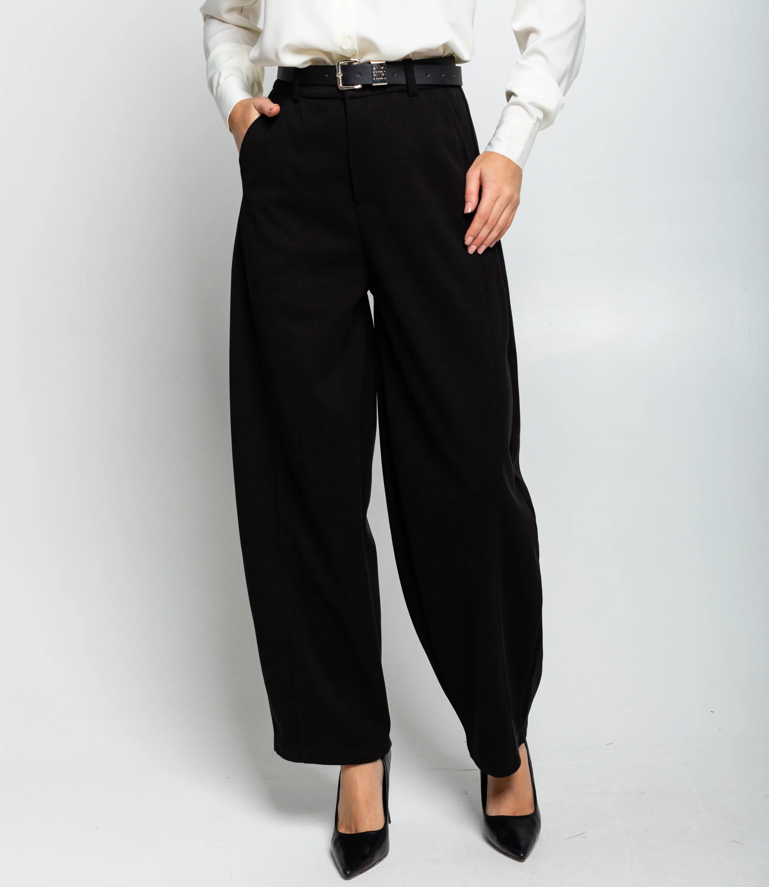 Брюки #КТ25131, чёрный - фото 2