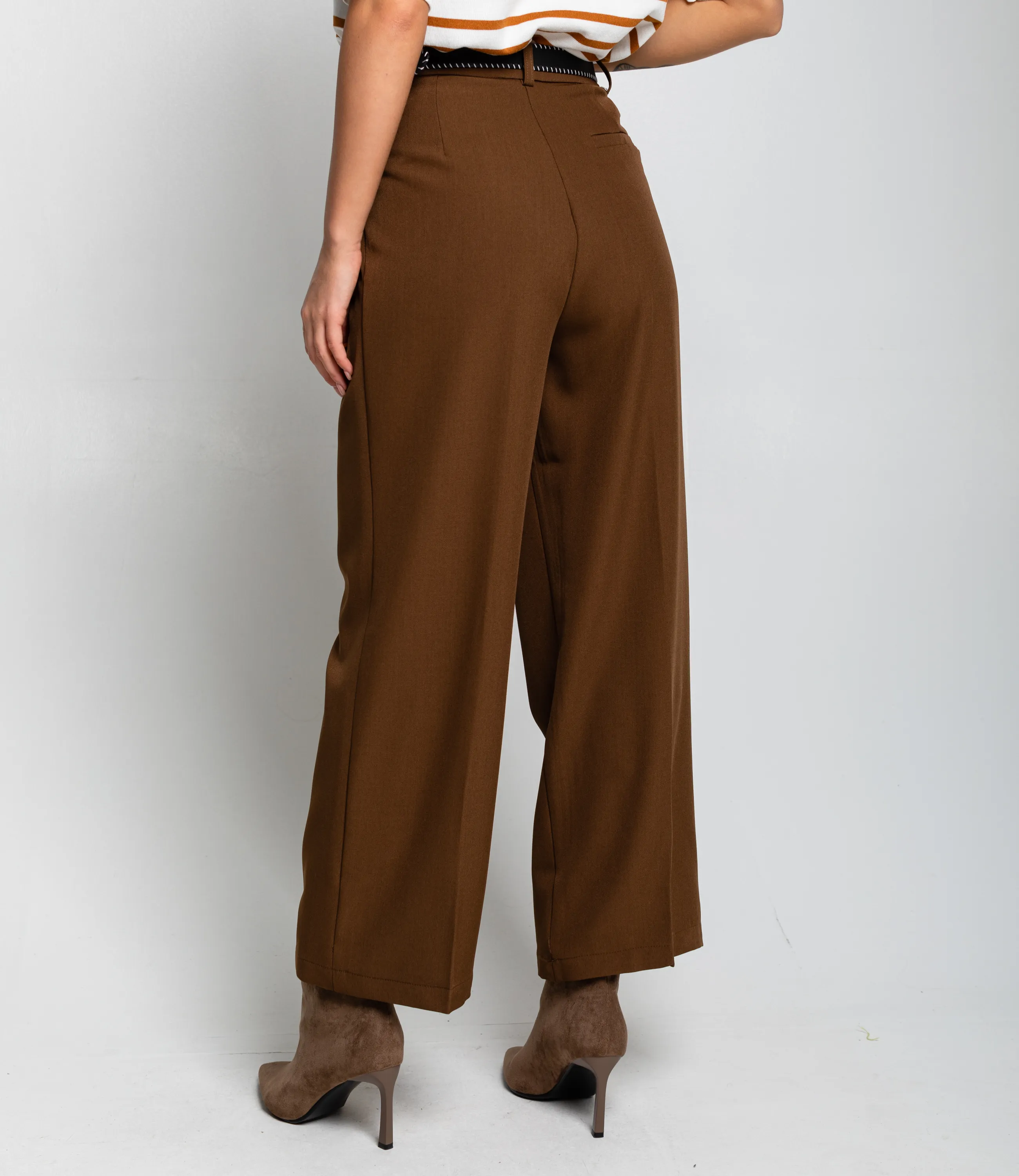 Брюки #КТ25993, коричневый - фото 4